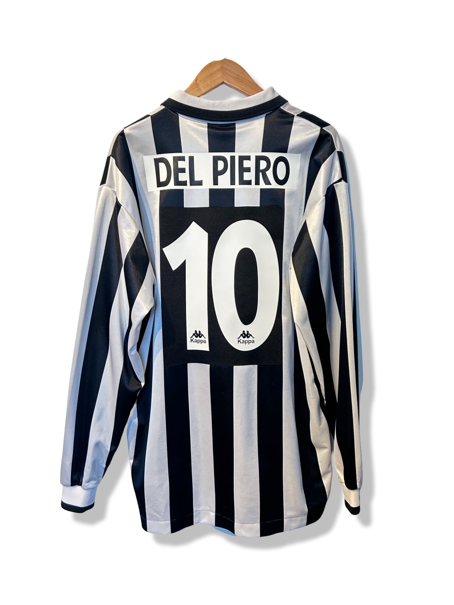 Juventus 1994-95 Home Shirt L/S - Del Piero #10 - L