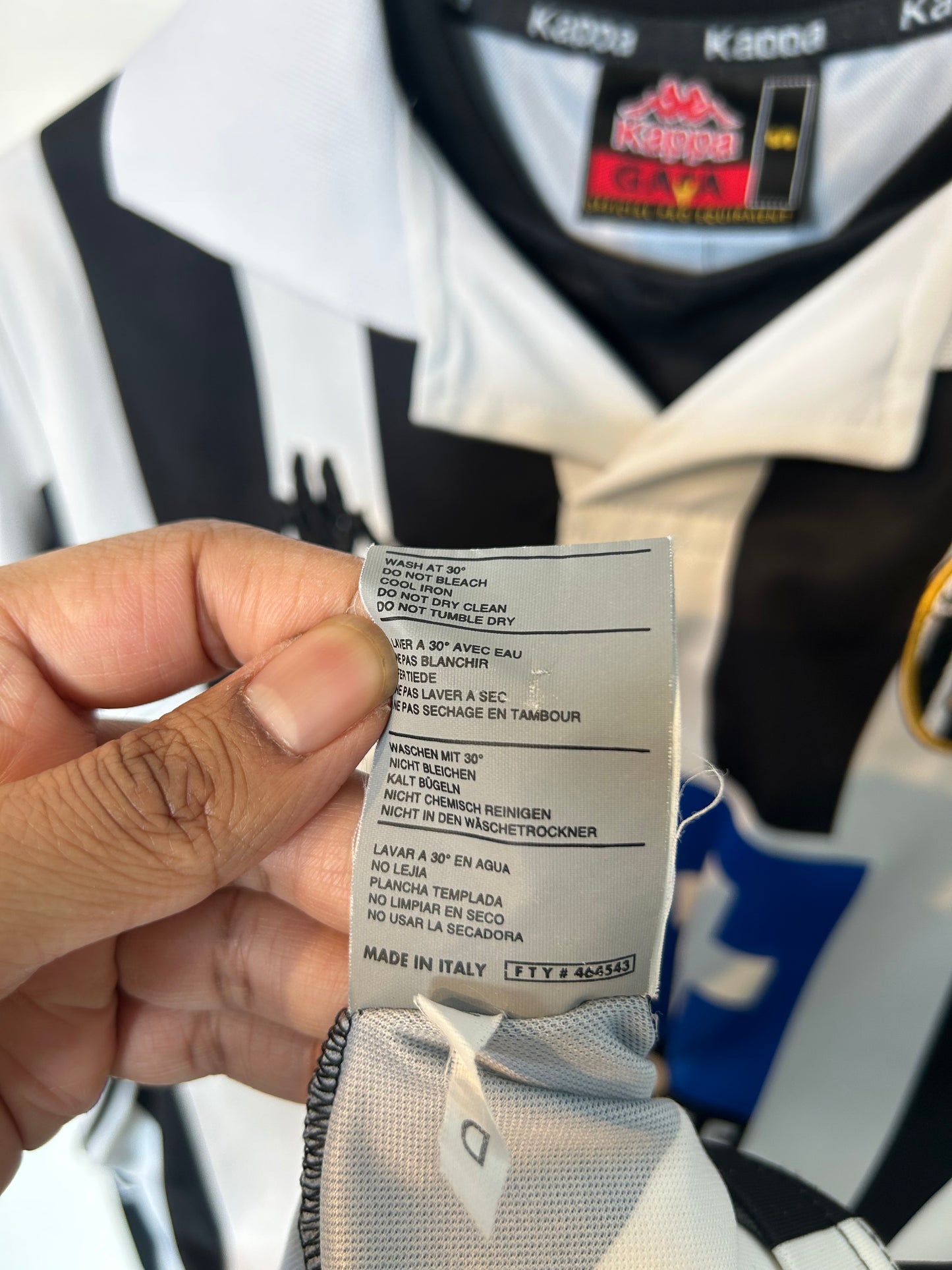 Juventus 1999-00 Home Shirt L/S - Zidane #21 - S