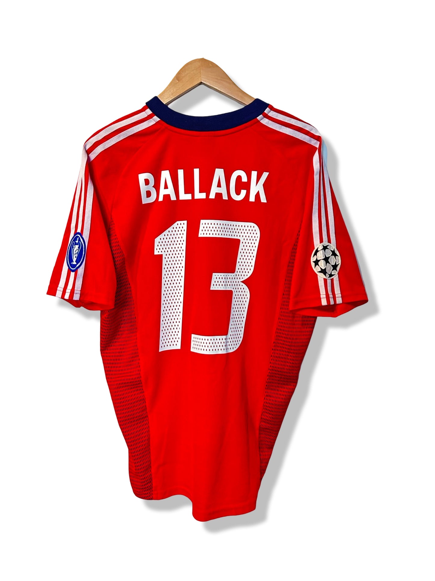 Bayern Munich 2002-03 European Home Shirt - Ballack #13 - M