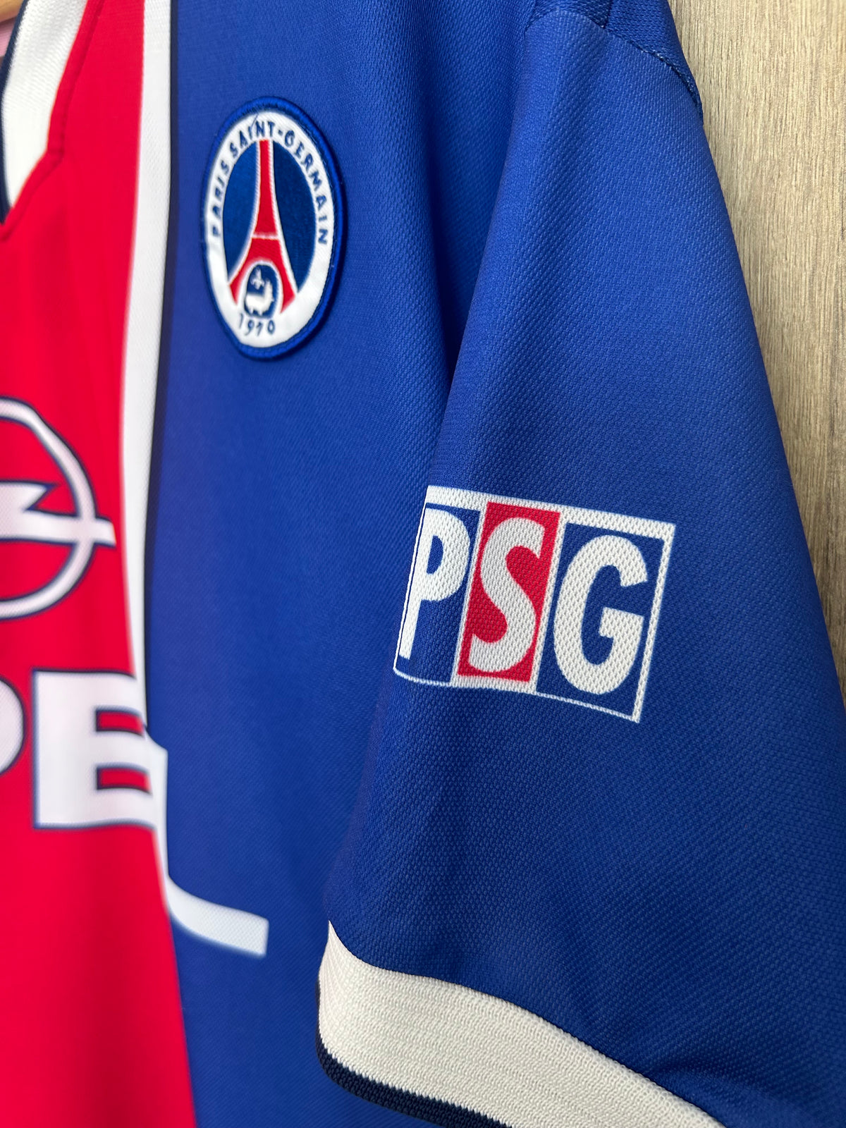 PSG 1997-98 Home Shirt - Simone #9 - L