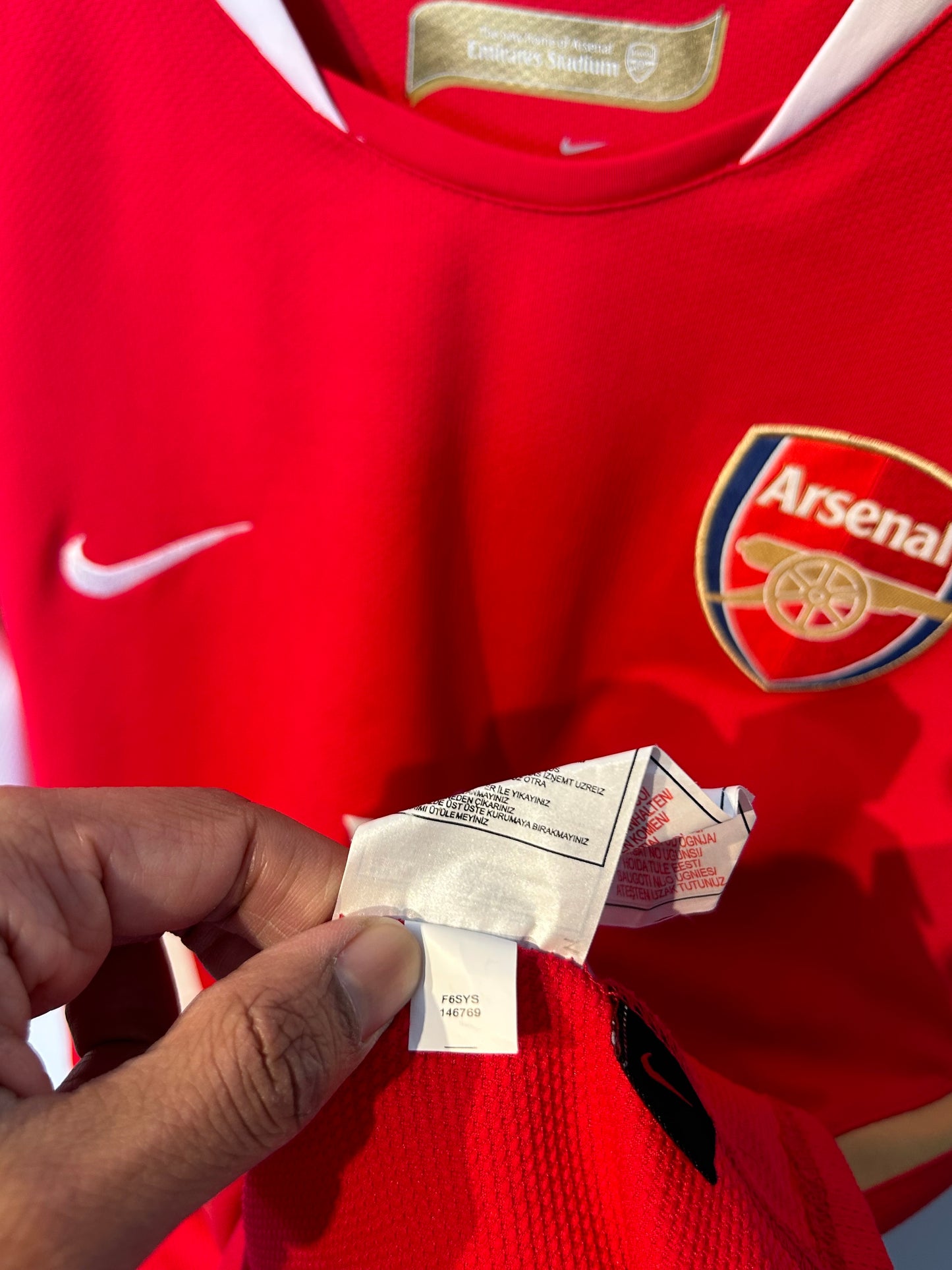Arsenal 2006-08 Home Shirt - Henry #14 - M
