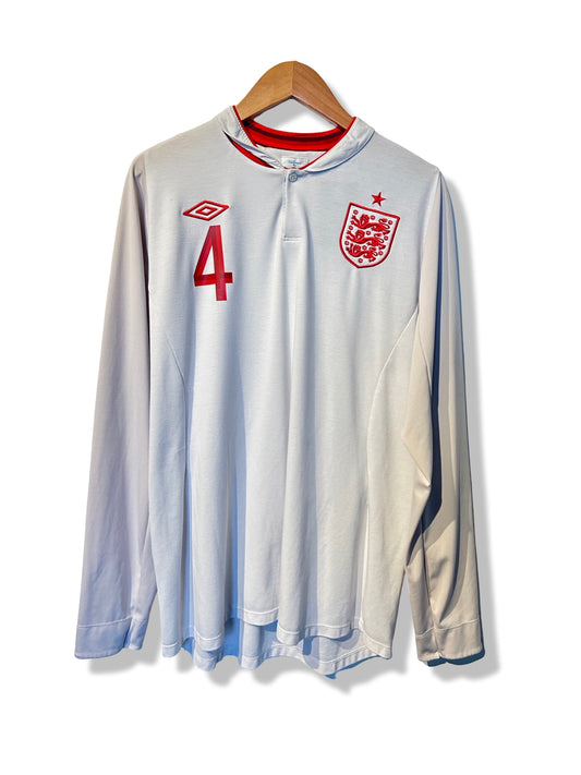 England 2012-13 Home Shirt L/S - Gerrard #4 - L