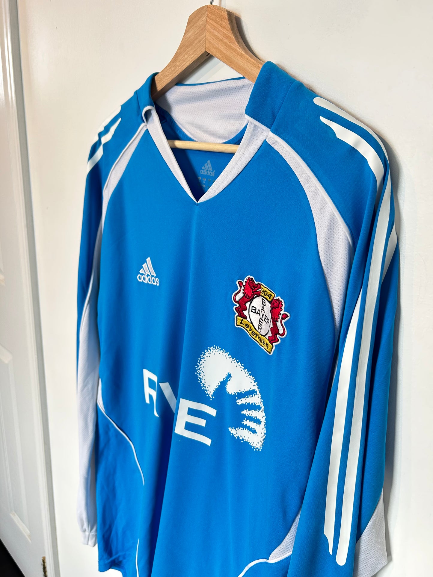 Bayer Leverkusen 2005-06 Away Shirt L/S - Berbatov #9 - XL