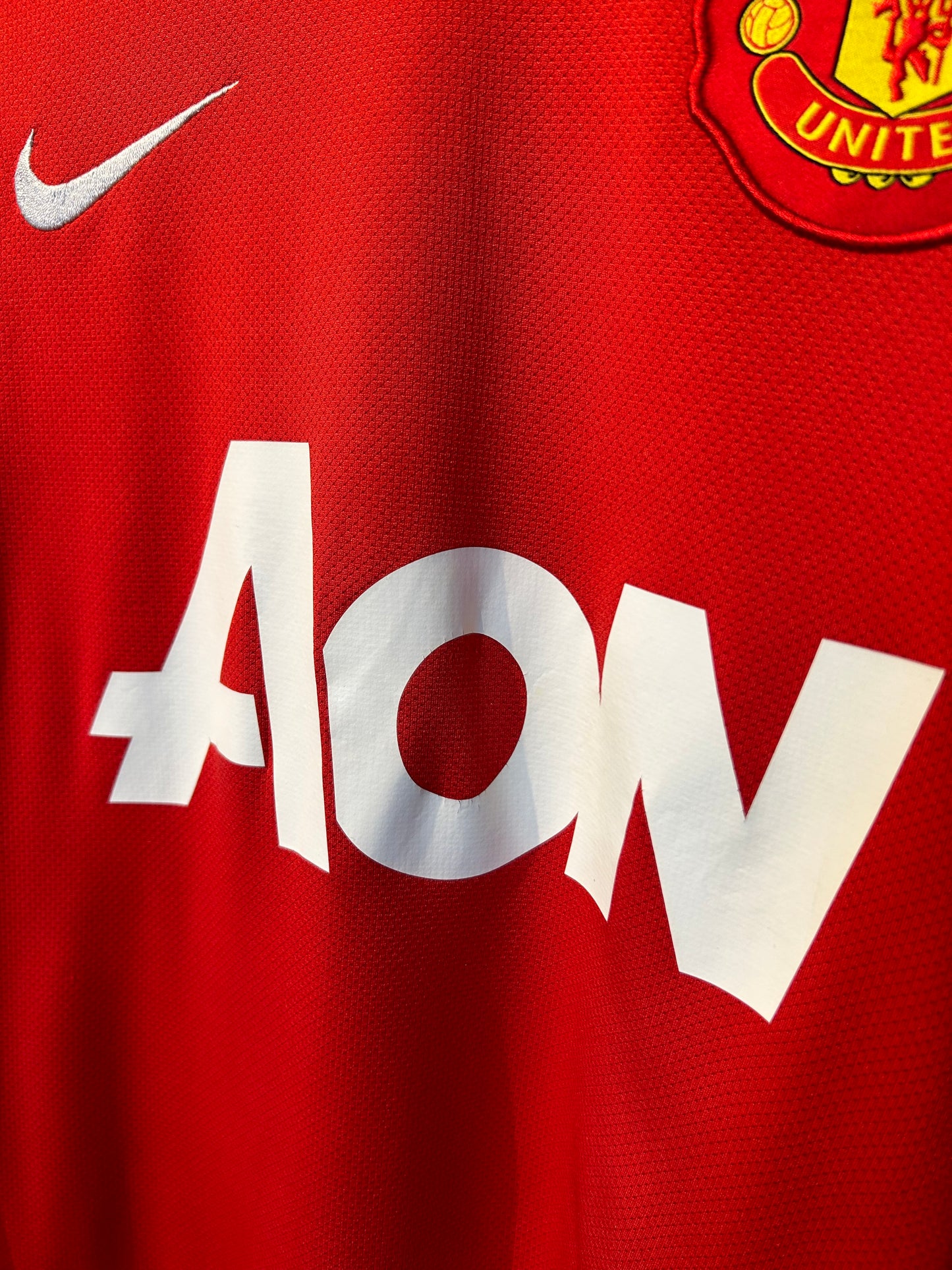 Manchester United 2010-11 Home Shirt L/S - Chicharito #14 - S