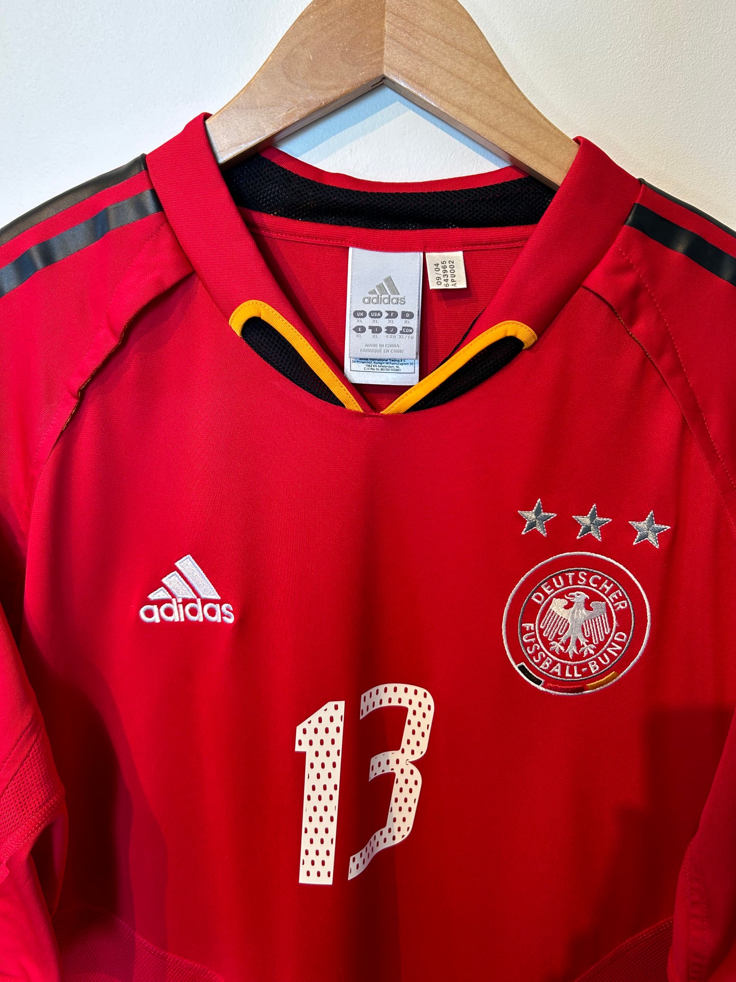 Germany 2004-06 Third Shirt - Ballack #13 - XL