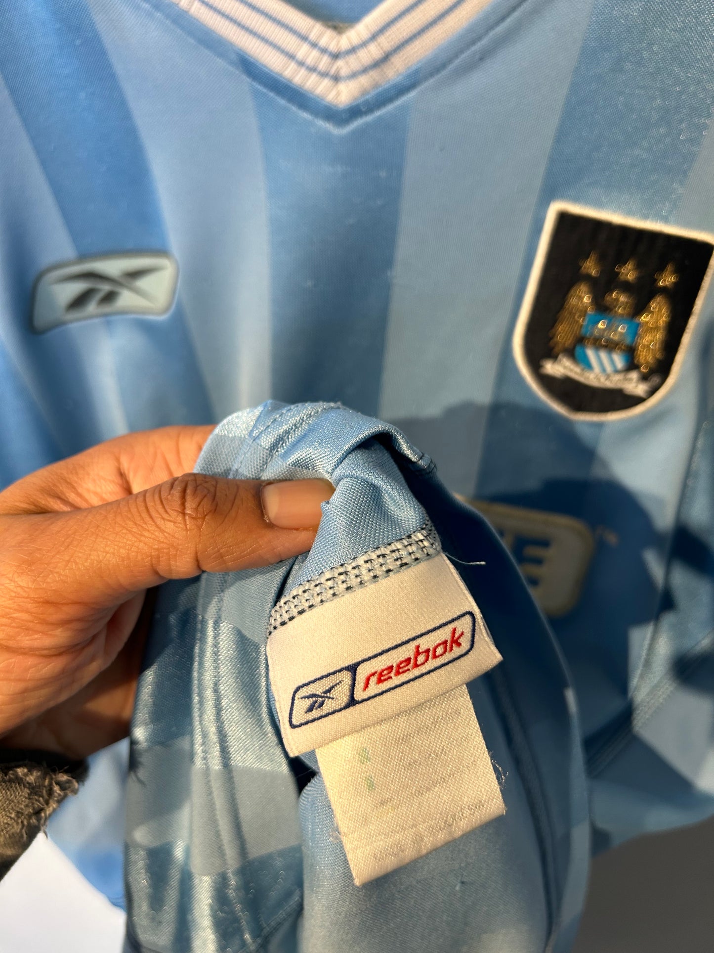 Manchester City 2003-04 Home Shirt - Anelka #39 - S