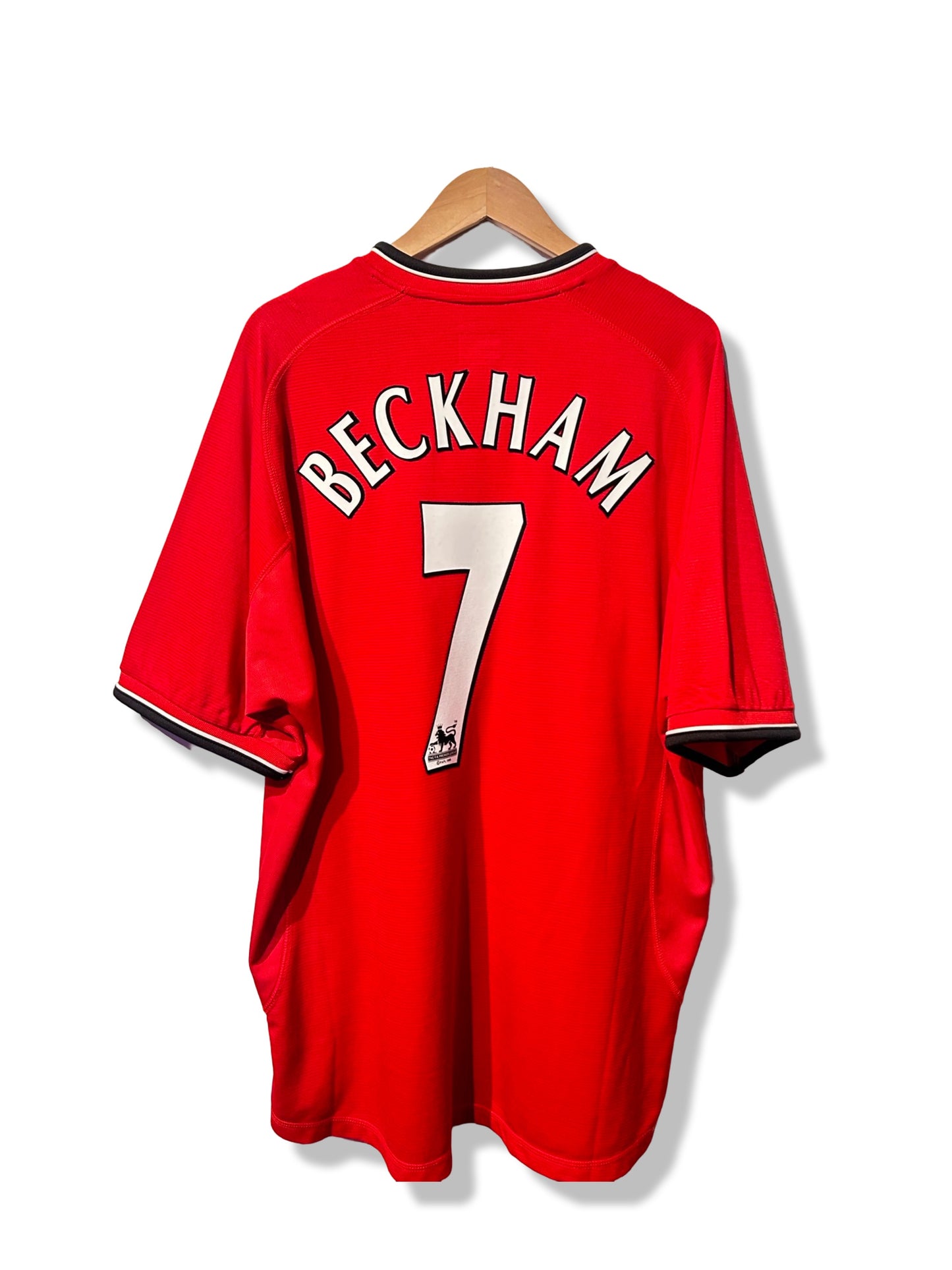 Manchester United 2000-02 Home Shirt - Beckham #7 - XL
