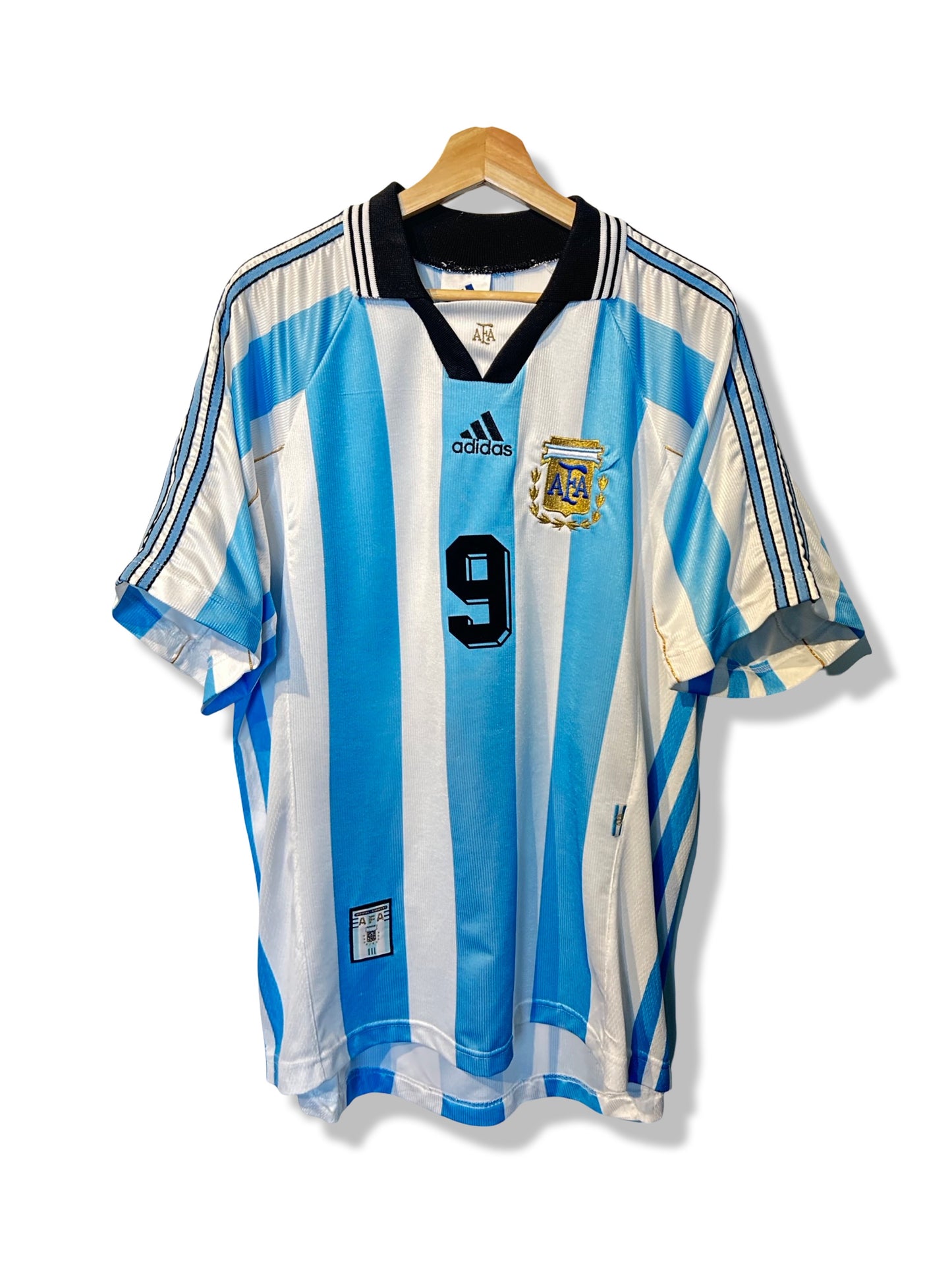 Argentina 1998-99 Home Shirt - Batistuta #9 - XL