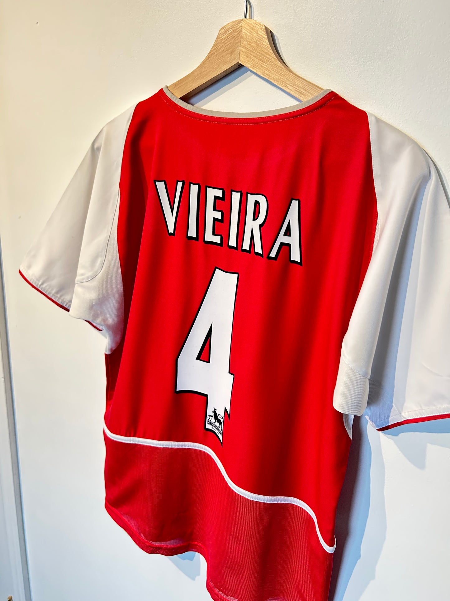 Arsenal 2002-04 Home Shirt - Vieira #4 - S
