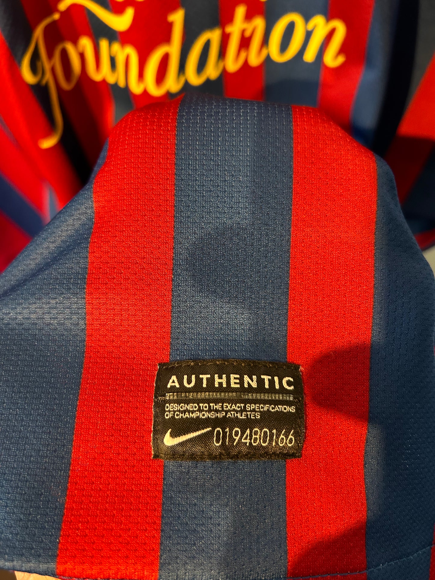 Barcelona 2011-12 Home Shirt - Fabregas #4 - L