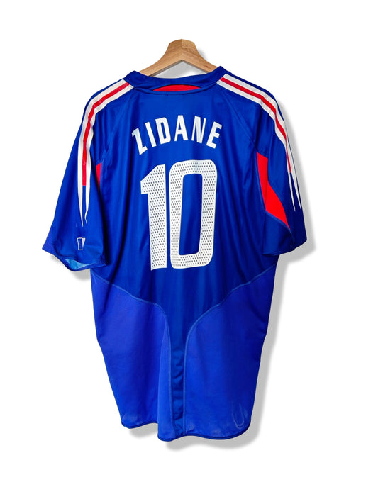 France 2004-06 Home Shirt - Zidane #10 - XL
