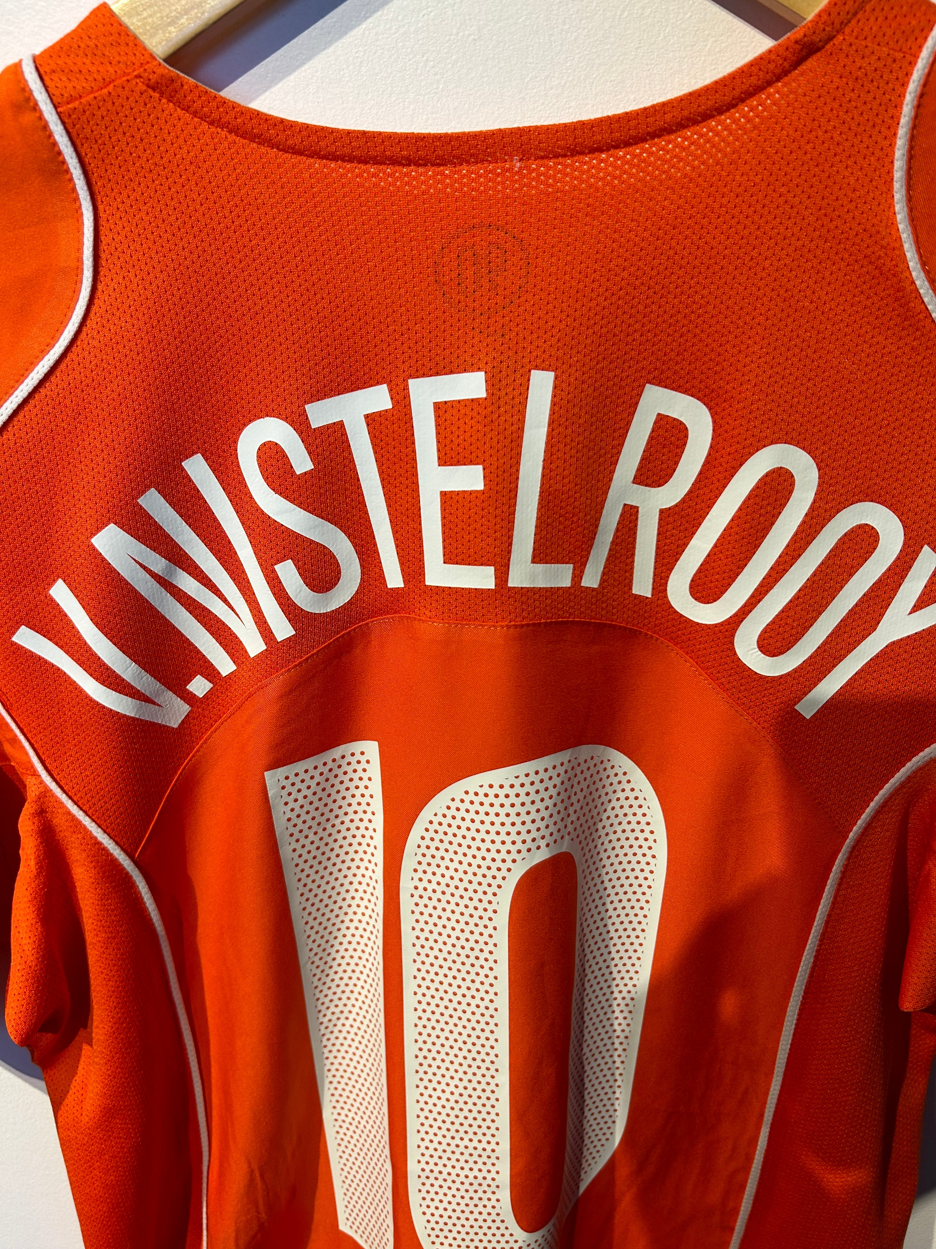 Netherlands 2004-06 Home Shirt - V.Nistelrooy #10 - S – Football