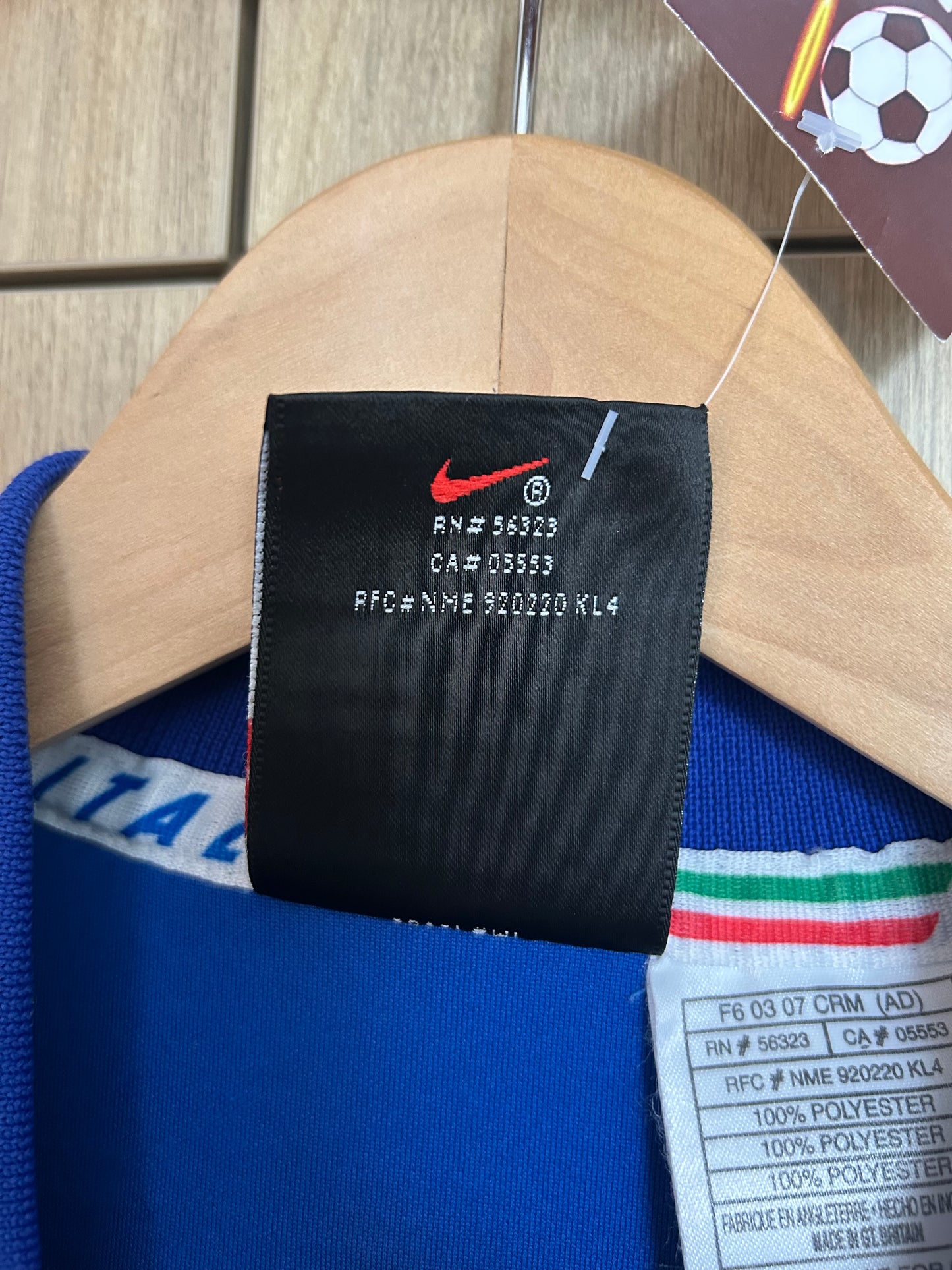 Italy 1996-97 Home Shirt - Zola #21 - L