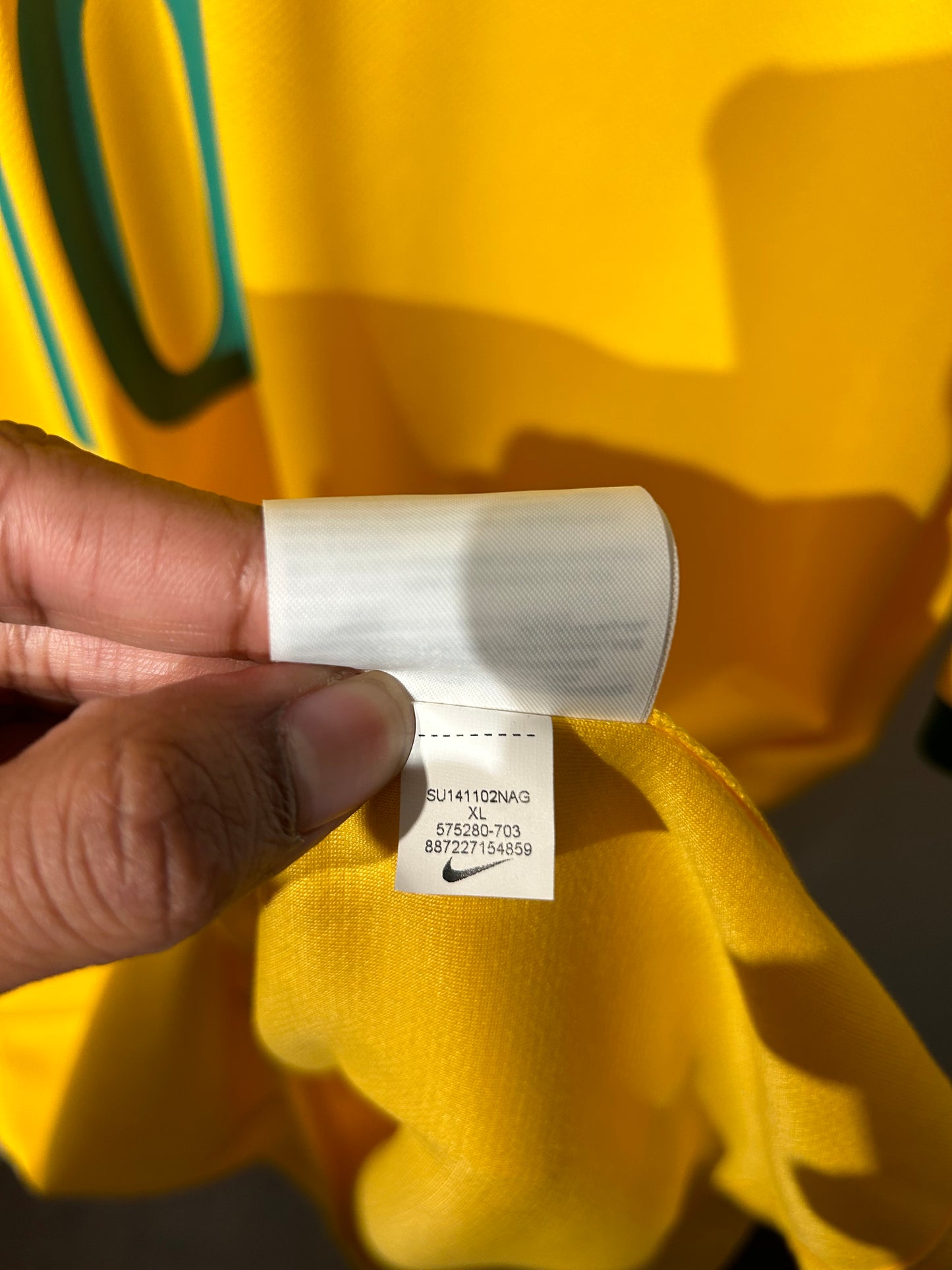 Brazil 2014-15 Home Shirt - Neymar Jr. #10 - XL