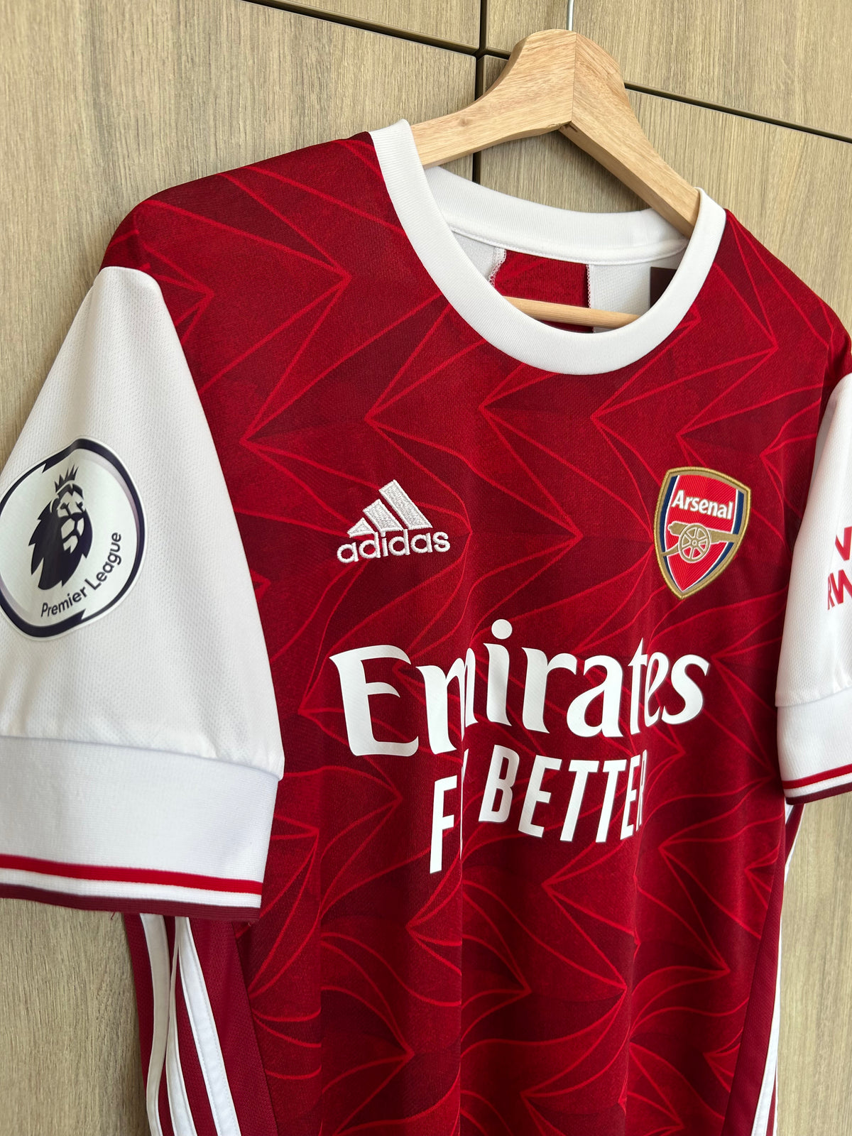 Arsenal 2020-21 Home Shirt - Aubameyang #14 - L