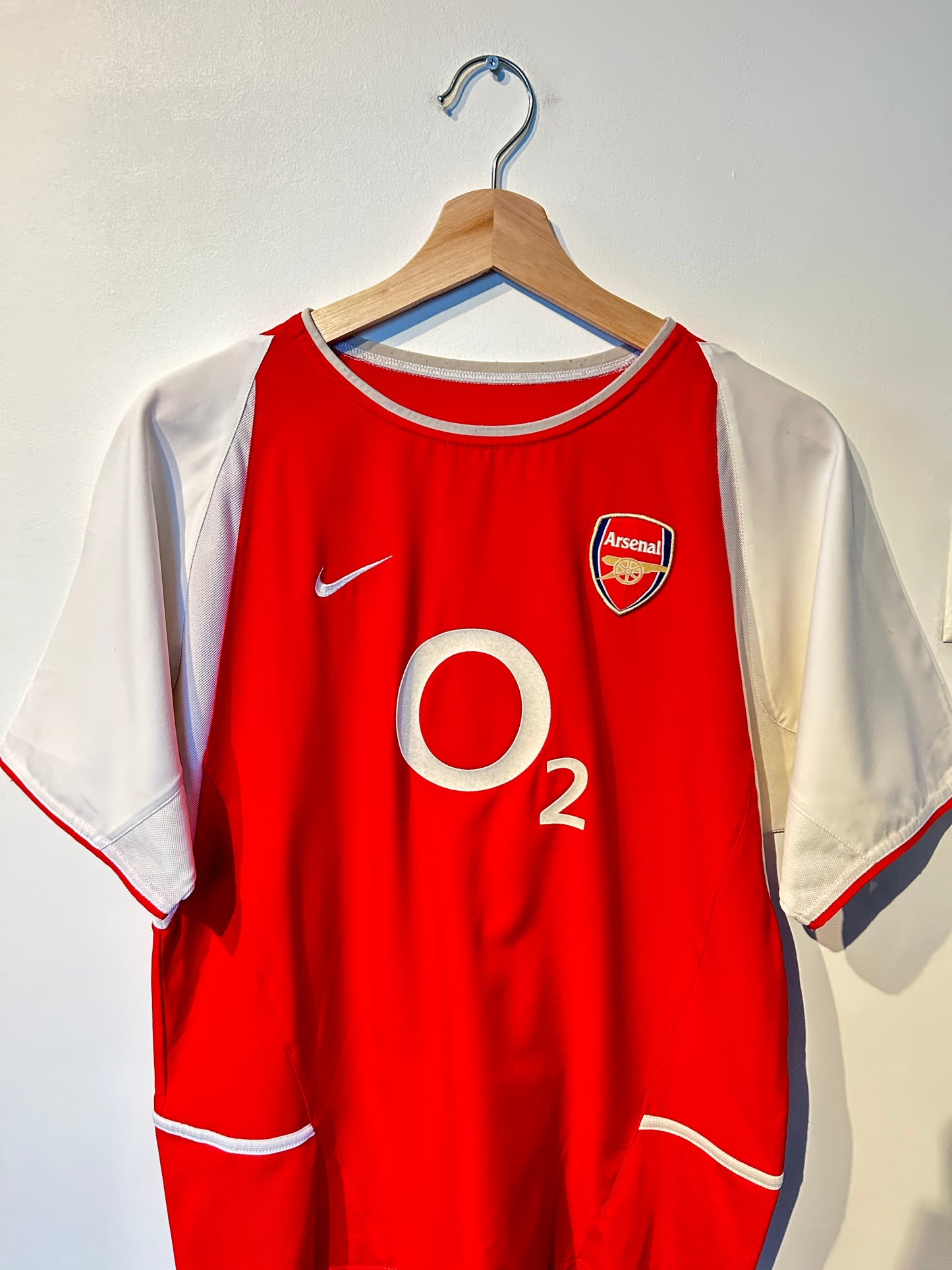 Arsenal 2002-04 Home Shirt - Vieira #4 - S
