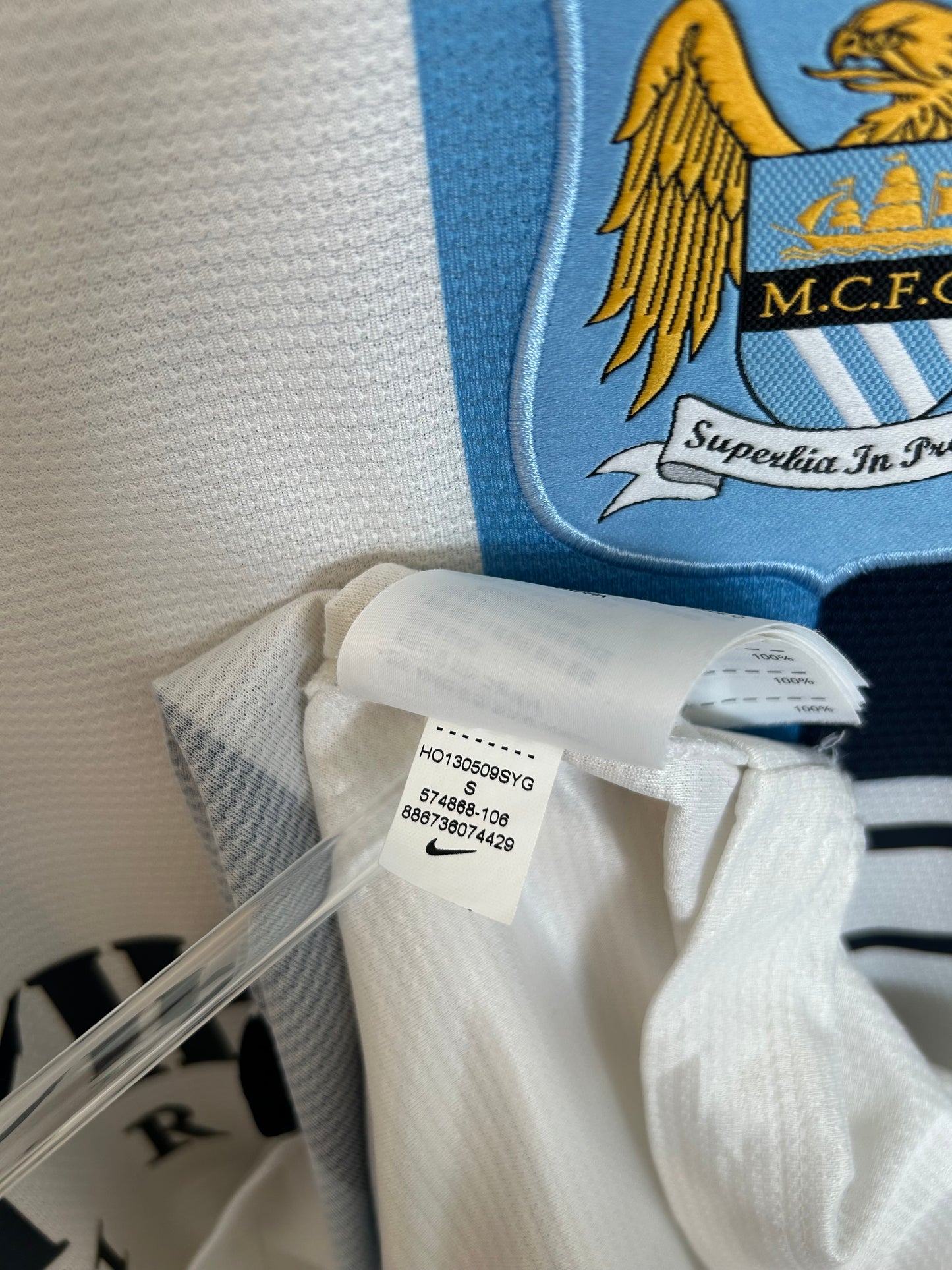 Manchester City 2013-14 Third Shirt - Silva #21 - S
