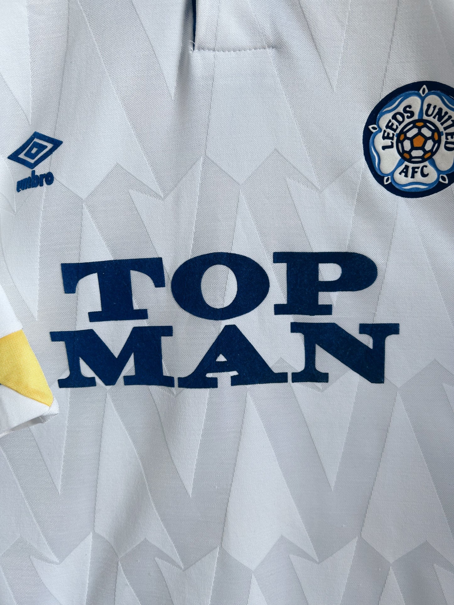 Leeds United 1990-91 Home Shirt - XL