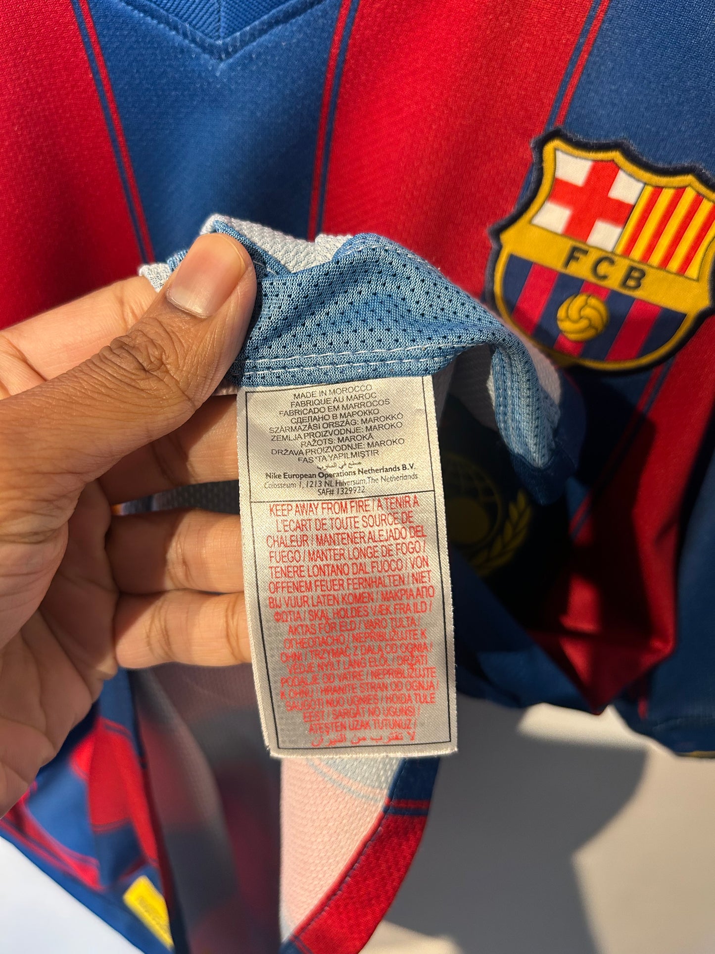 Barcelona 2009-10 Home Shirt - Puyol #5 - S