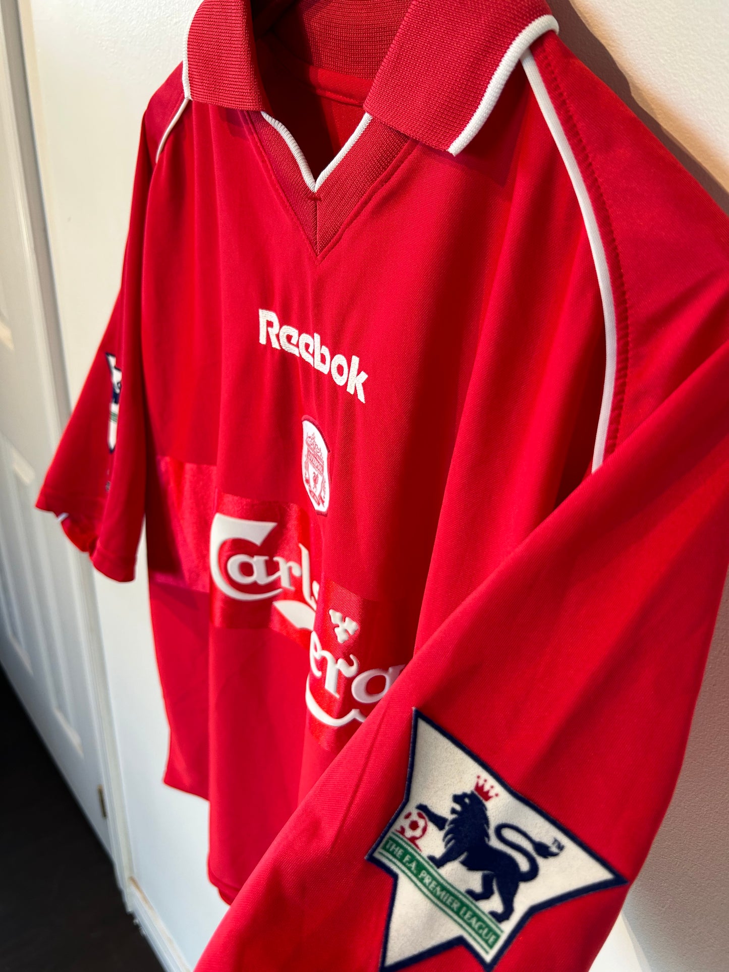 Liverpool 2000-02 Home Shirt - Owen #10 - L