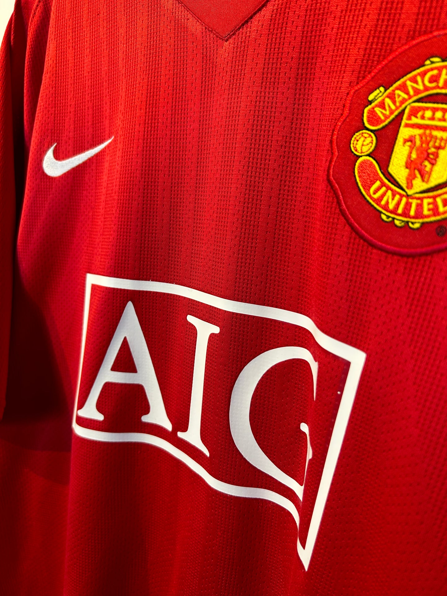 Manchester United 2007-09 Home Shirt - Ronaldo #7 - XL