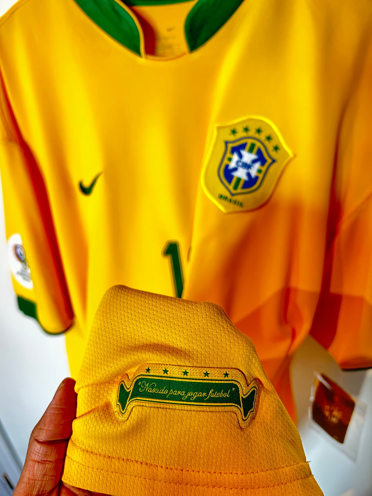 Brazil 2006-08 Home Shirt BNWT - Ronaldinho #10 - 3XL