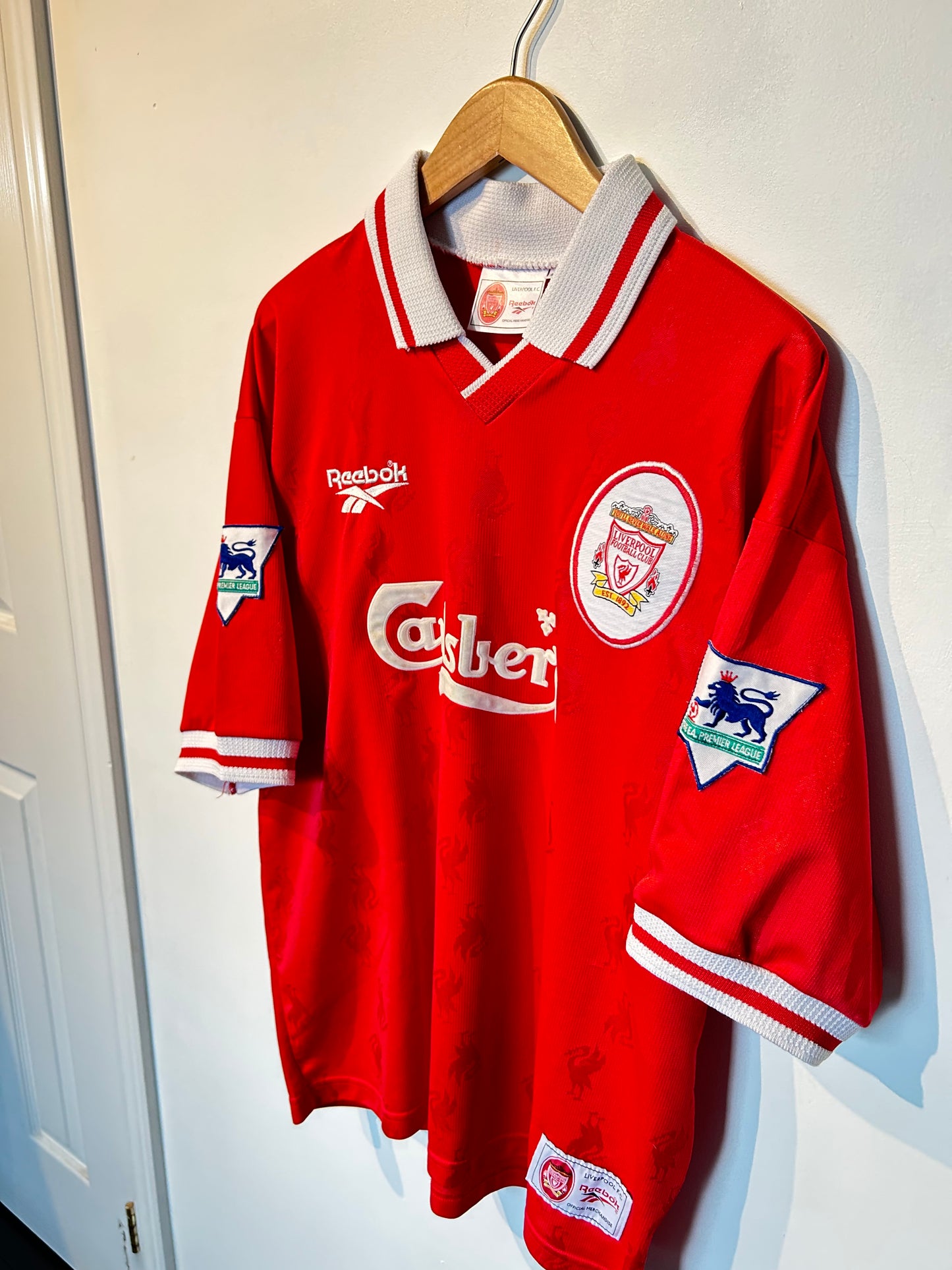 Liverpool 1996-98 Home Shirt - Fowler #9 - L