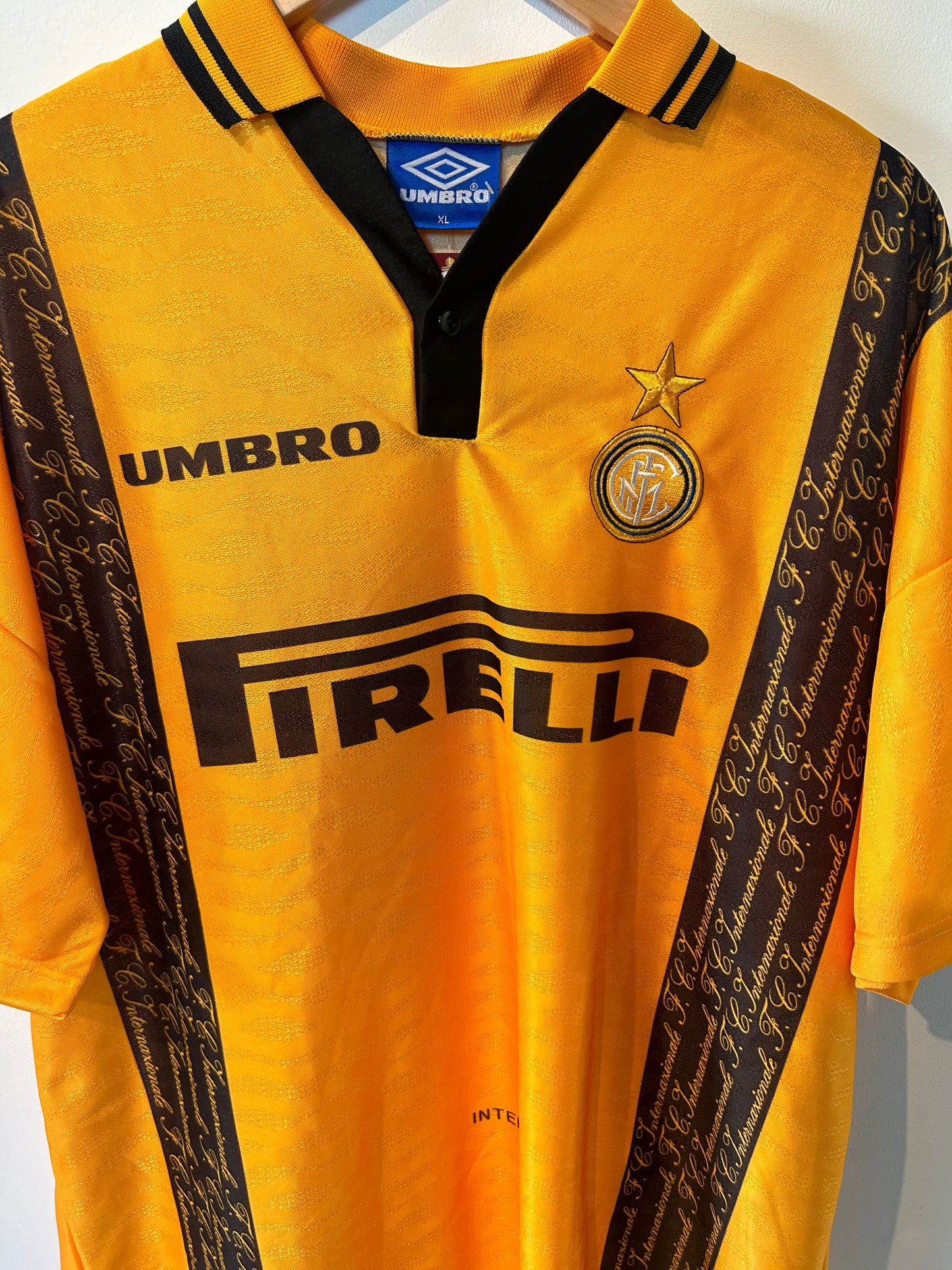 Inter Milan 1996-97 Third Shirt - Zanetti #4 - XL