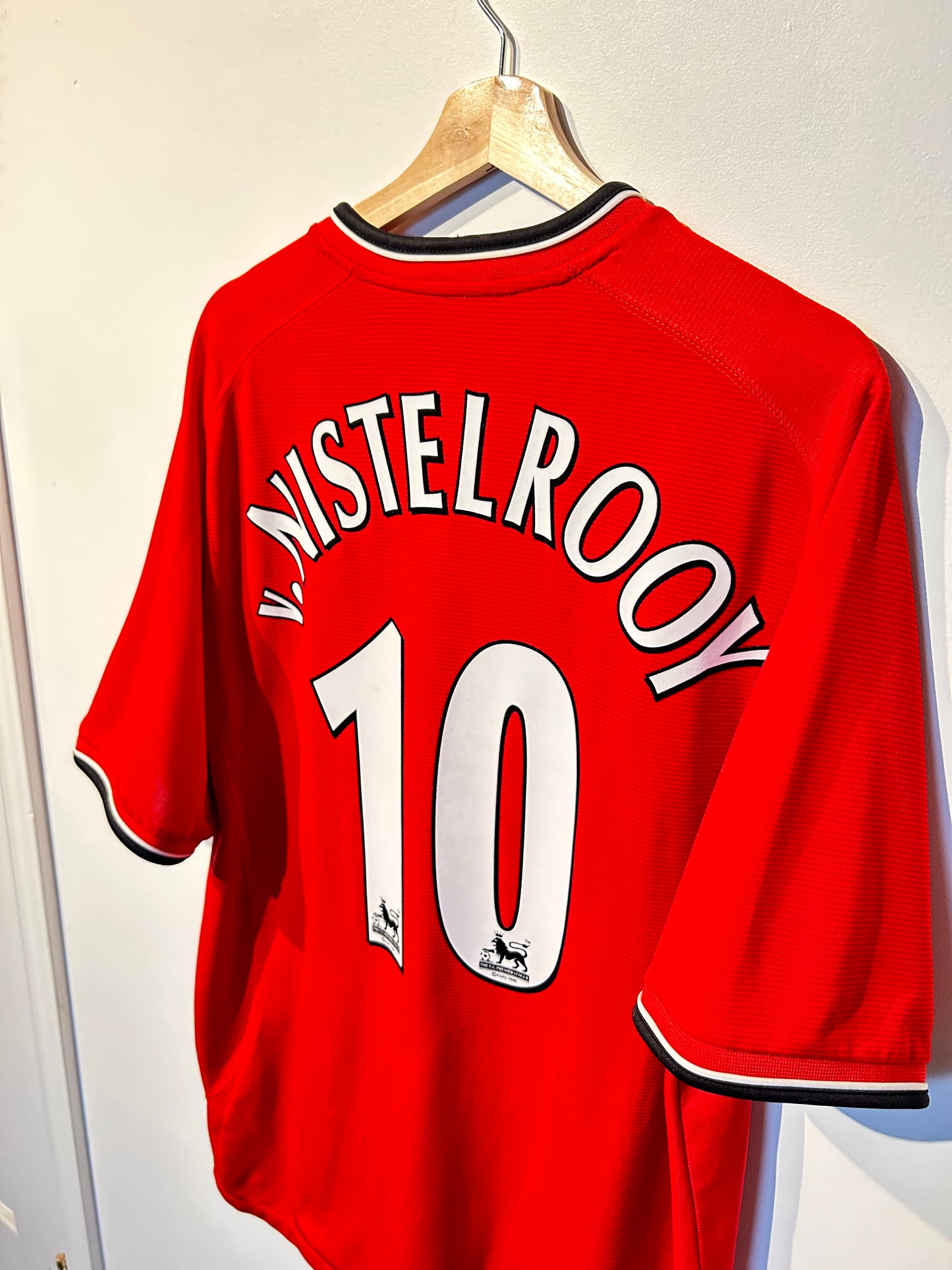 Manchester United 2000-02 Home Shirt - V. Nistelrooy #10 - XL