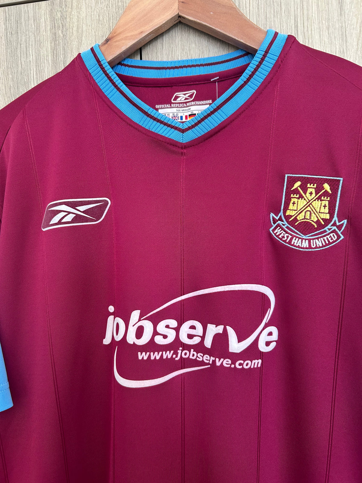 West Ham 2003-05 Home Shirt - Defoe #9 - M