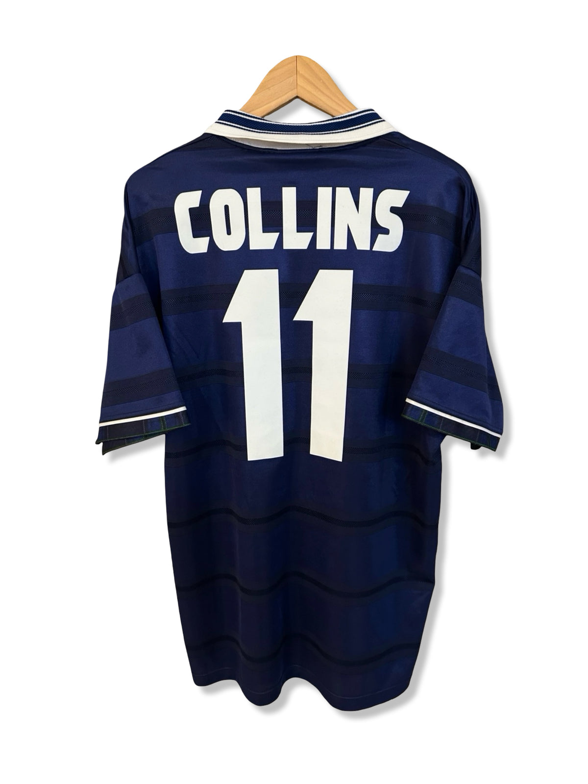 Scotland 1998-00 Home Shirt - Collins #11 - M