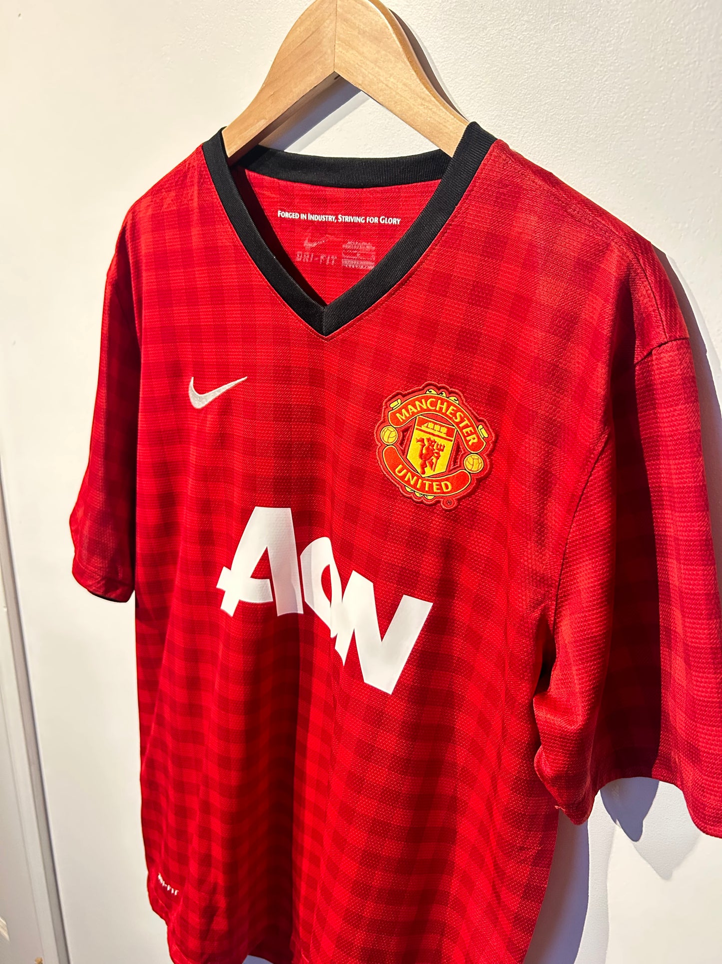Manchester United 2012-13 Home Shirt - V. Persie #20 - L