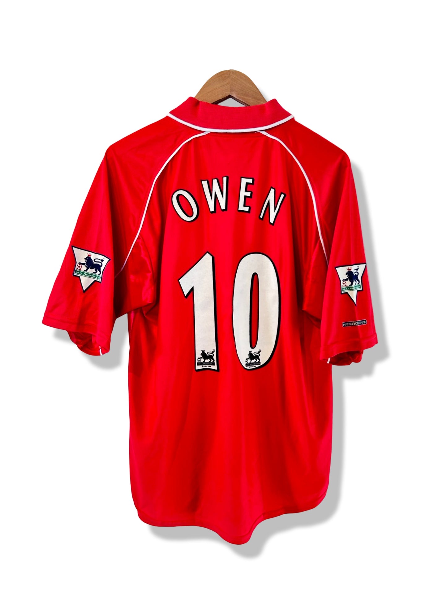 Liverpool 2000-02 Home Shirt - Owen #10 - L