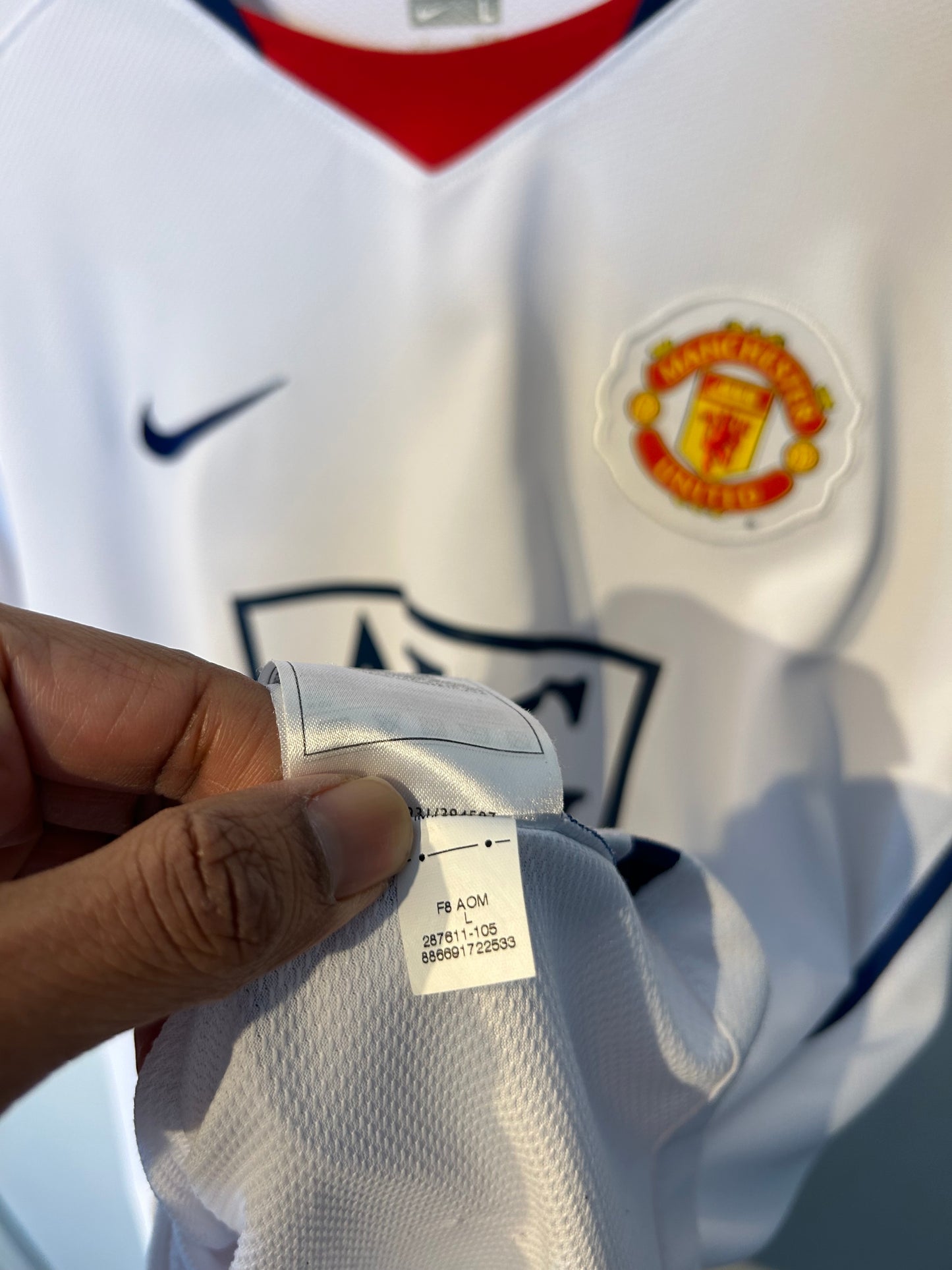 Manchester United 2008-10 Away Shirt - Ronaldo #7 - L