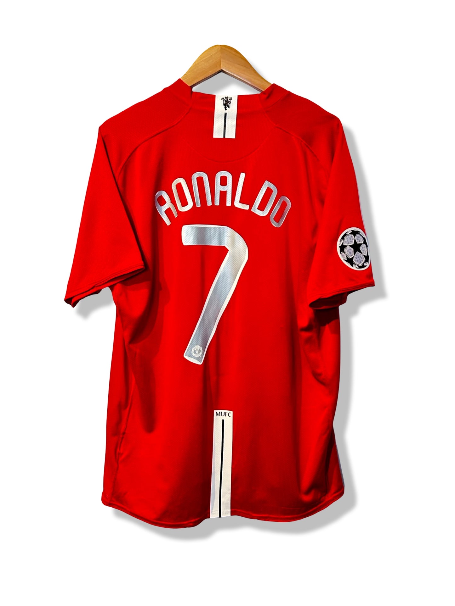 Manchester United 2007-09 Home Shirt - Ronaldo #7 - XL