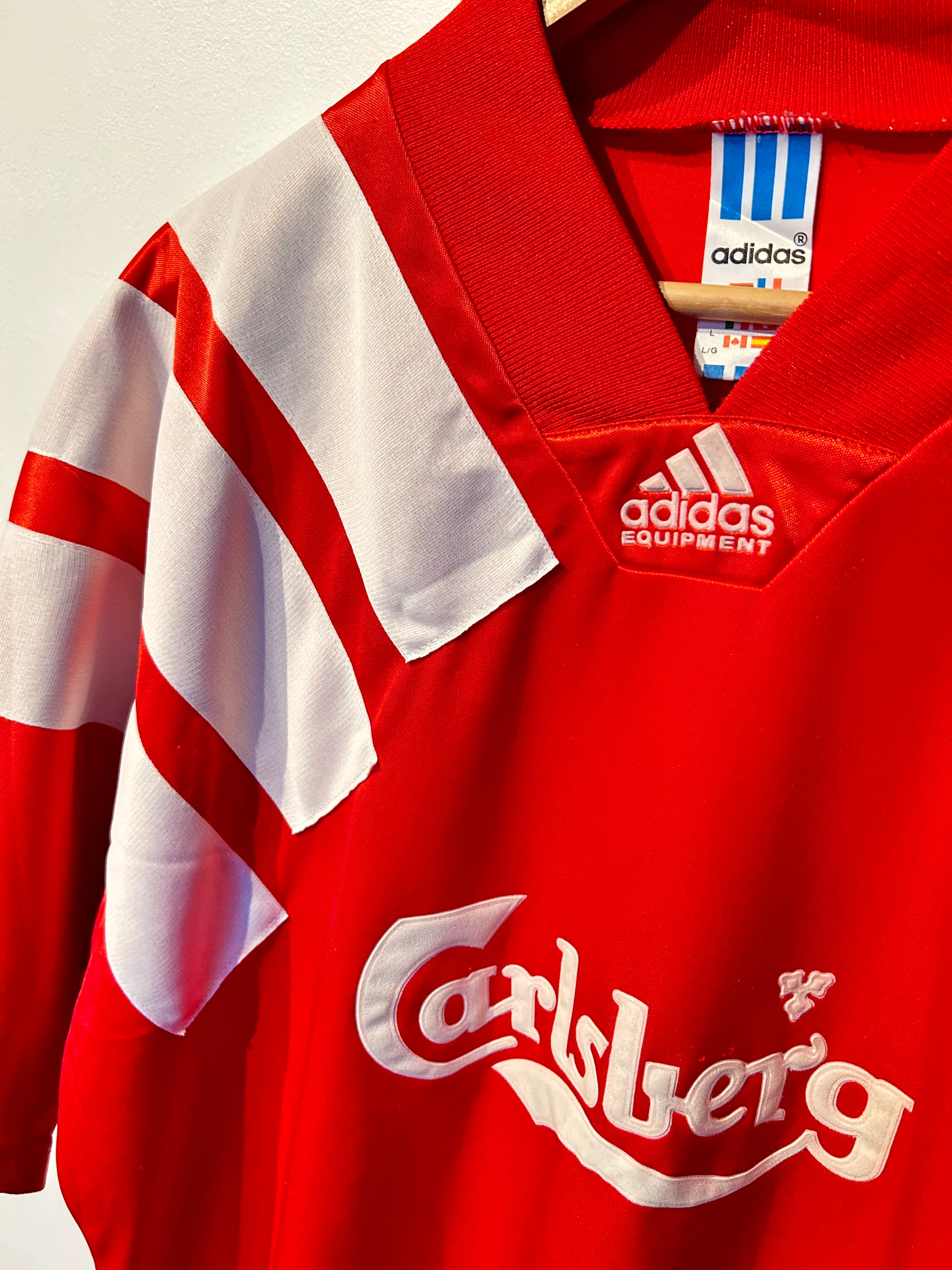 Liverpool 1992-93 Centenary Home Shirt - L – Football Heaven