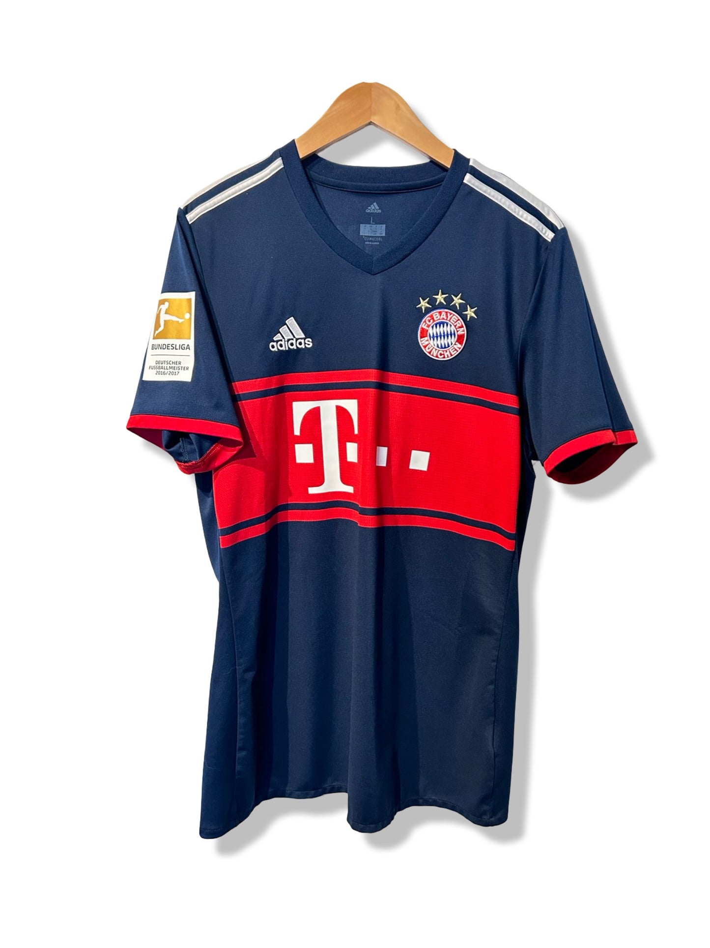 Bayern Munich 2017-18 Away Shirt - Ribery #7 - L