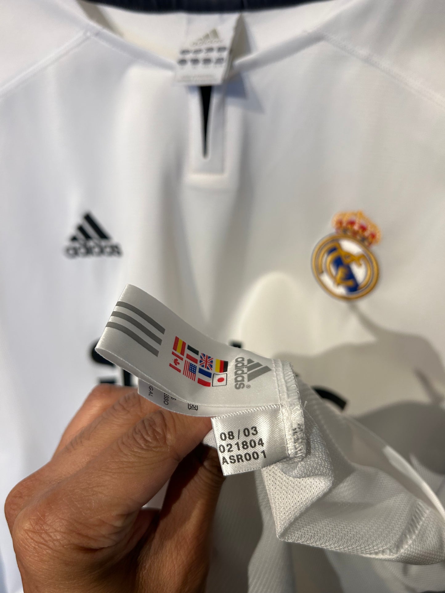 Real Madrid 2003-04 Home Shirt - Beckham #23 - XL