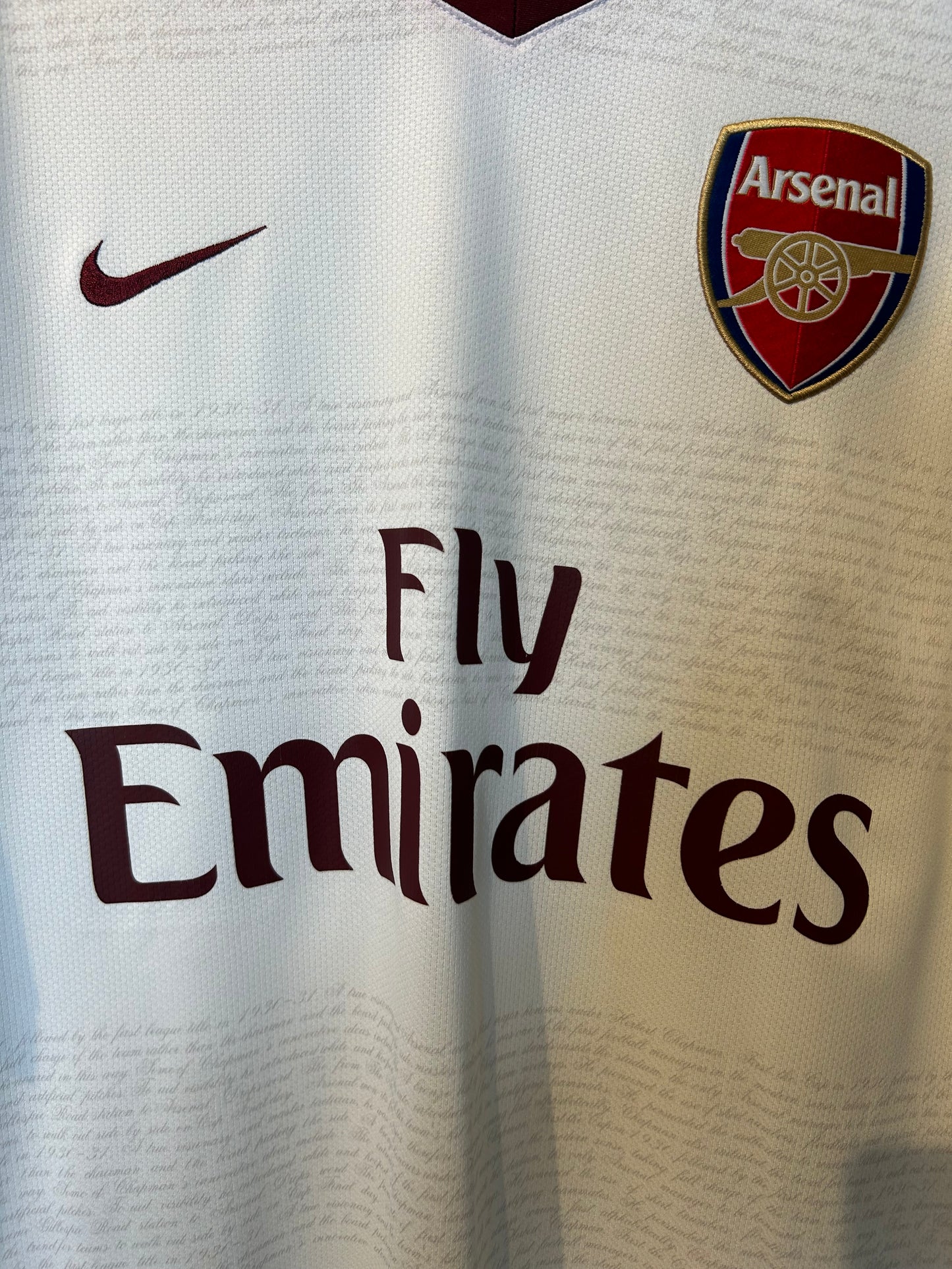 Arsenal 2007-08 Away Shirt - Fabregas #4 - M