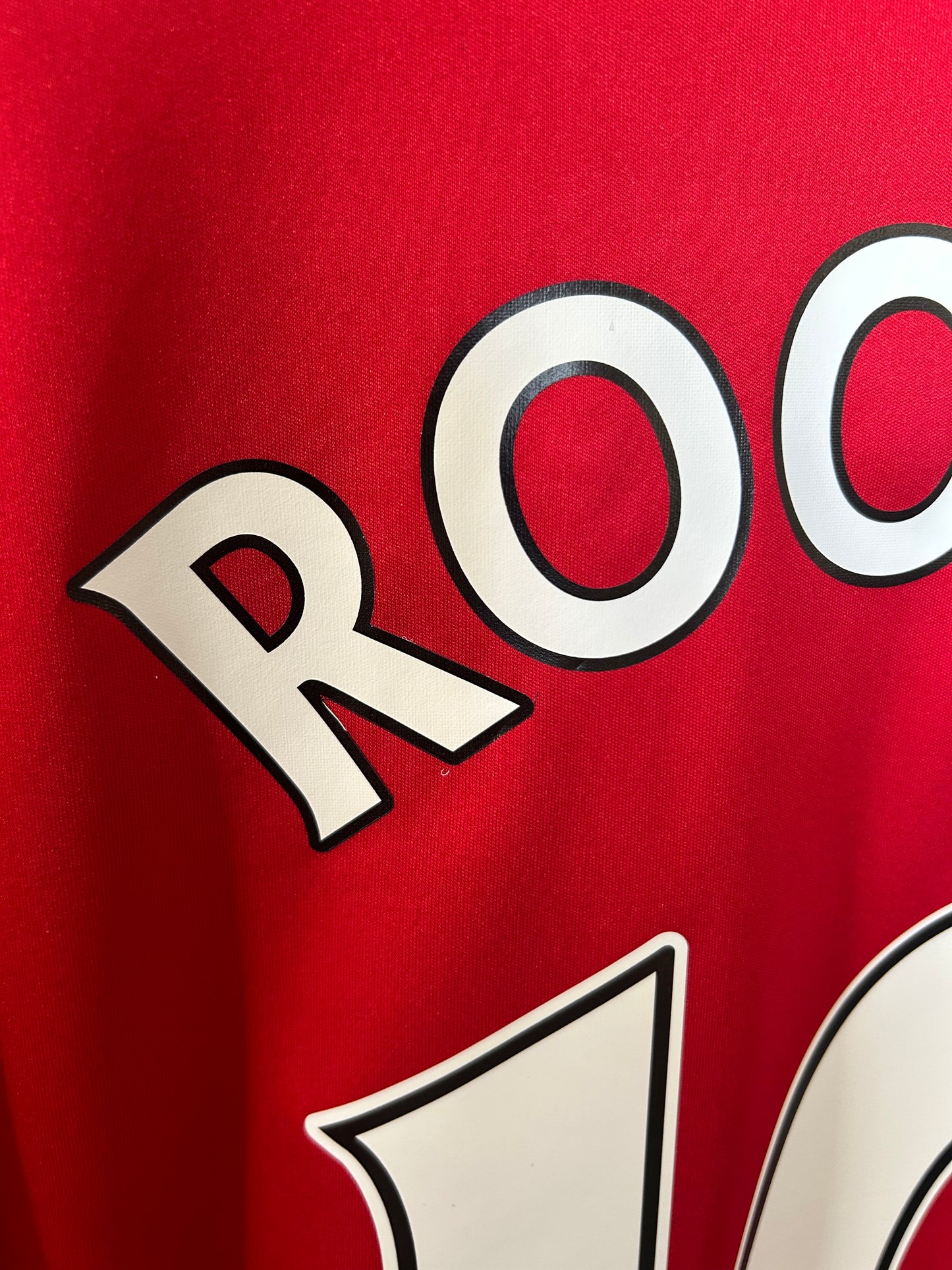 Manchester United 2015-16 Home Shirt L/S - Rooney #10 - M