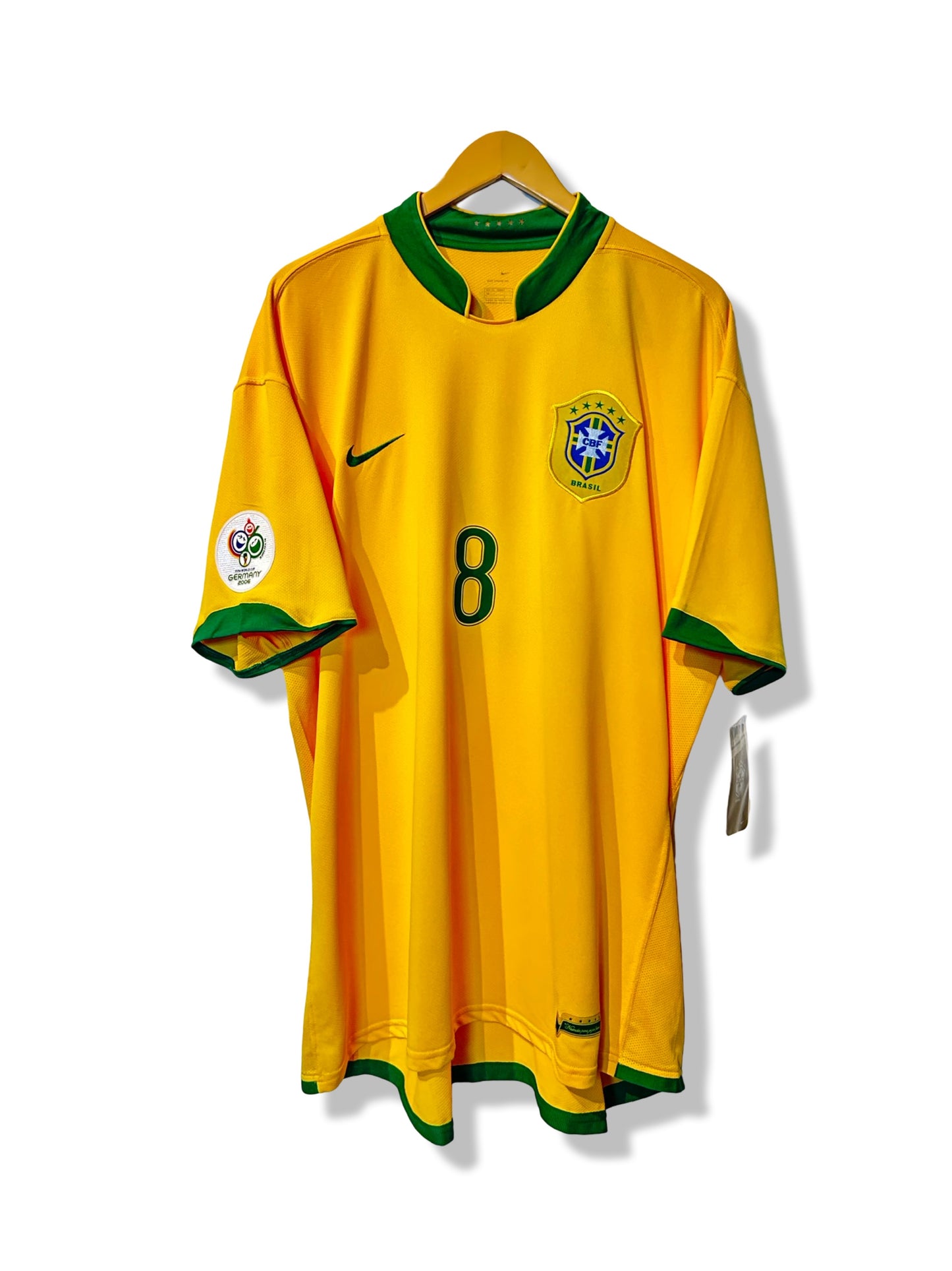 Brazil 2006-08 Home Shirt - Kaka #8 - XXXL