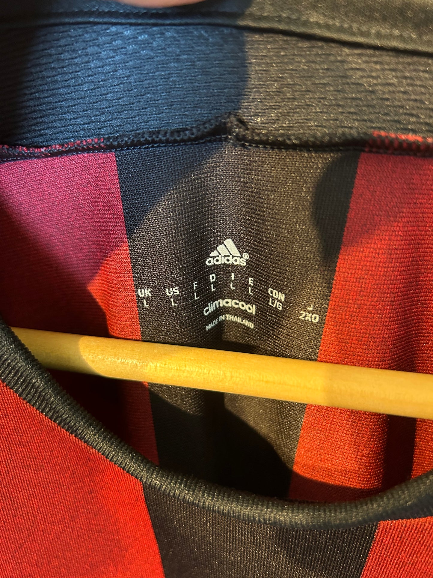 AC Milan 2015-16 Home Shirt - Balotelli #45 - L