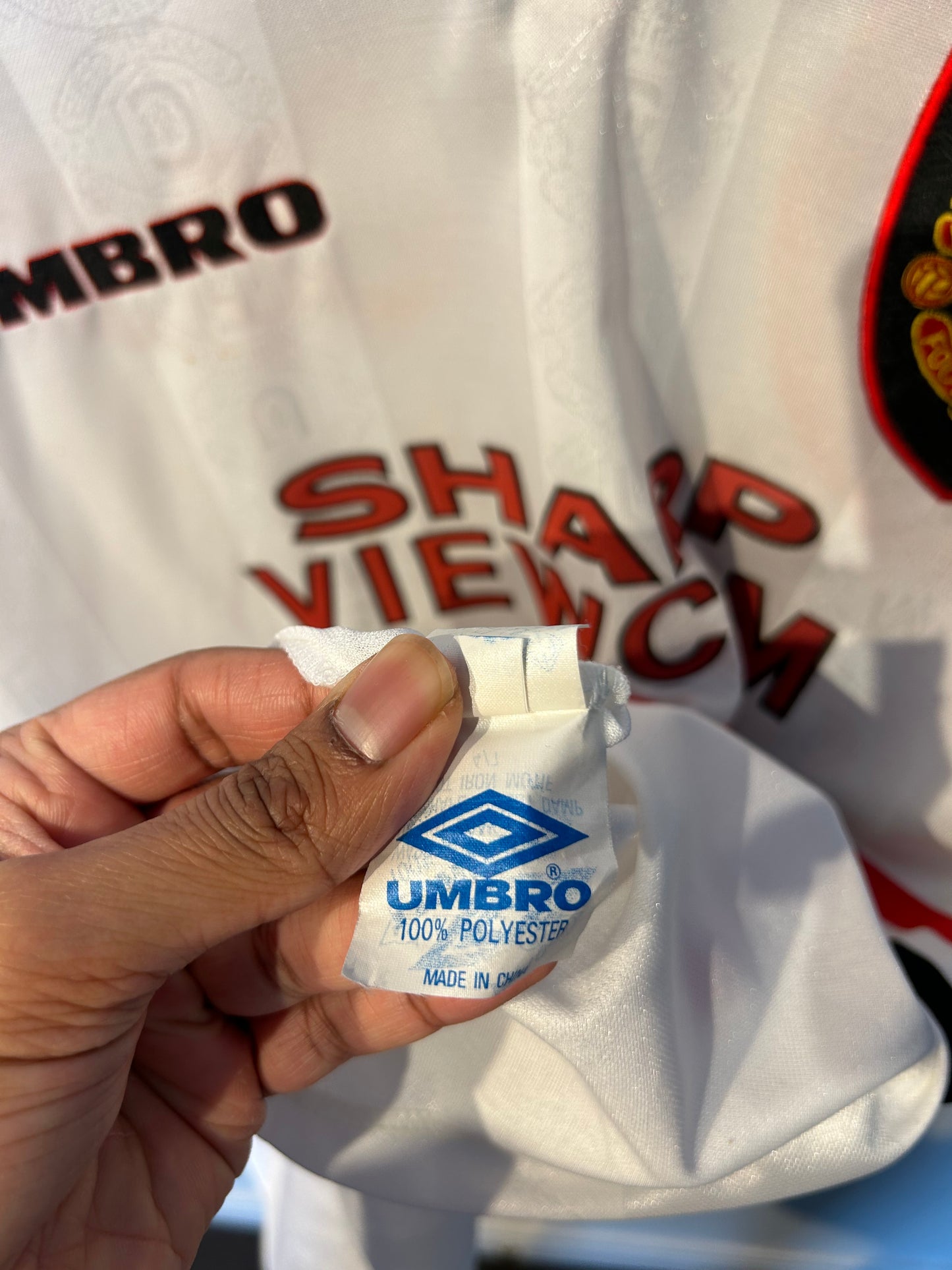 Manchester United 1997-99 Away Shirt - Solskjaer #20 - XL