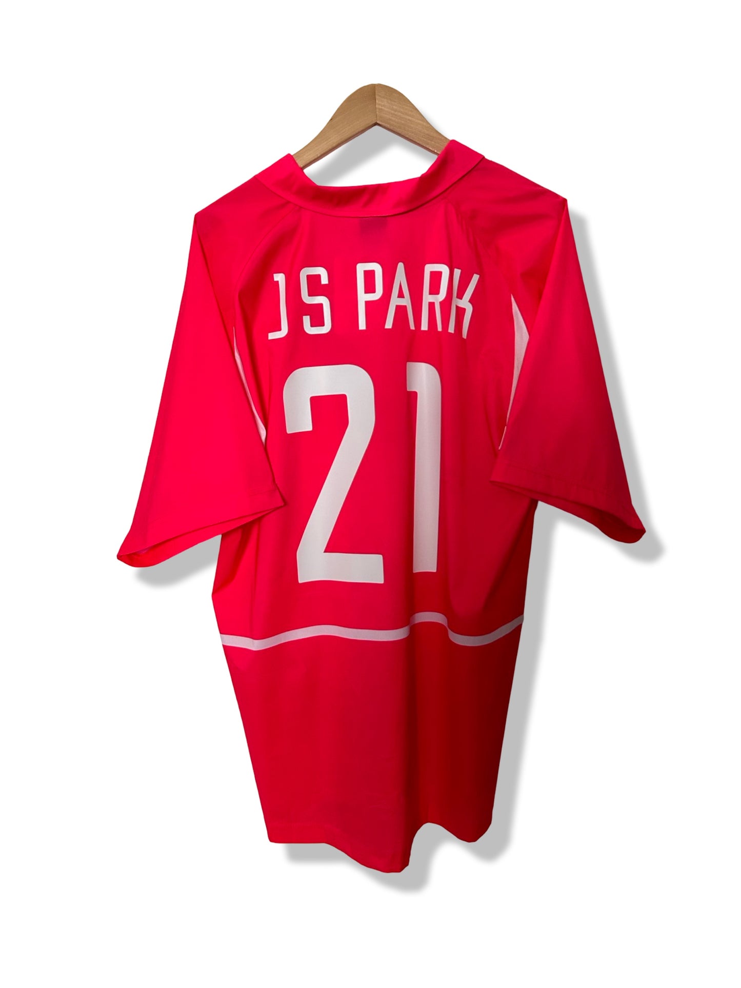 South Korea 2002-03 Home Shirt - J.S. Park #21 - XXL