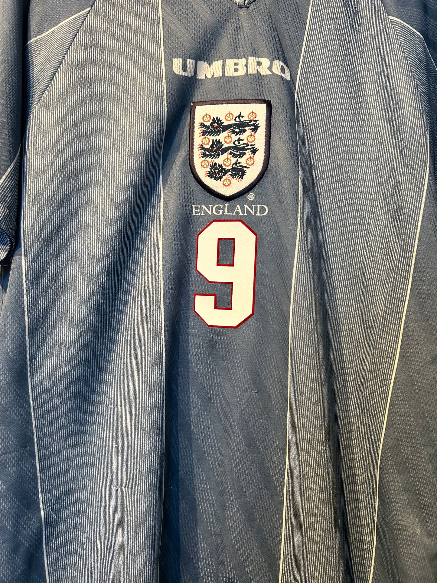 England 1996-97 Away Shirt - Shearer #9 - M
