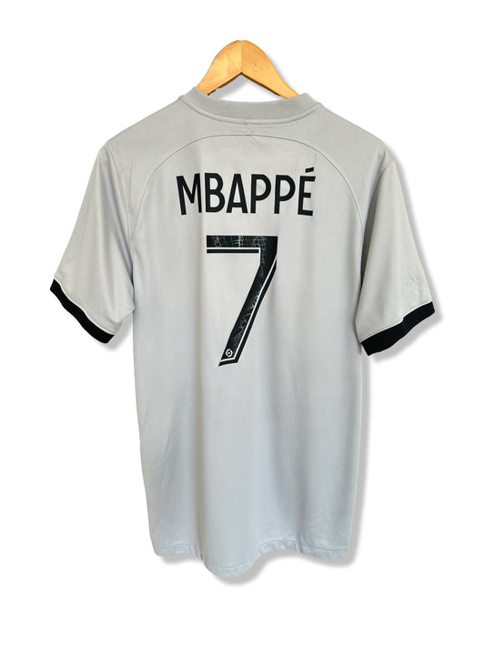 PSG 2022-23 Away Shirt - Mbappe #7 - M