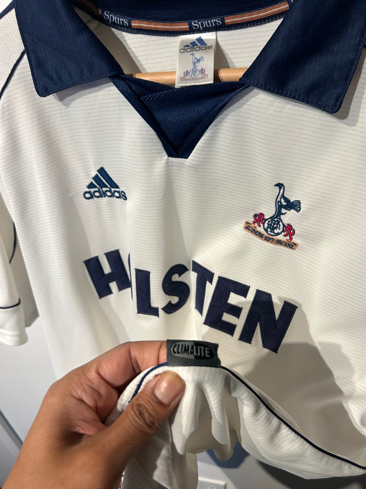 Tottenham 1999-01 Home Shirt - Ginola #14 - M