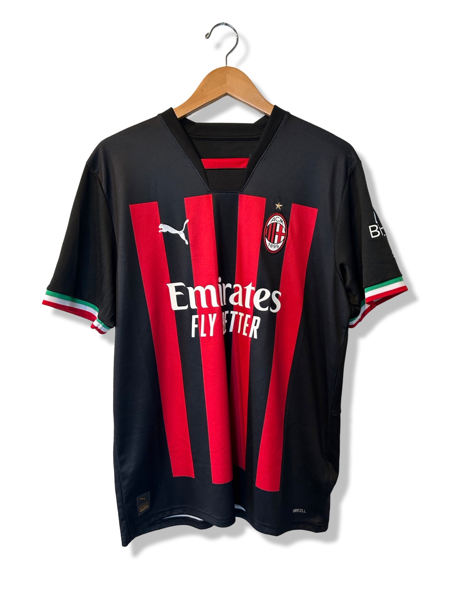AC Milan 2022-23 Home Shirt - Ibrahimović #10 - L