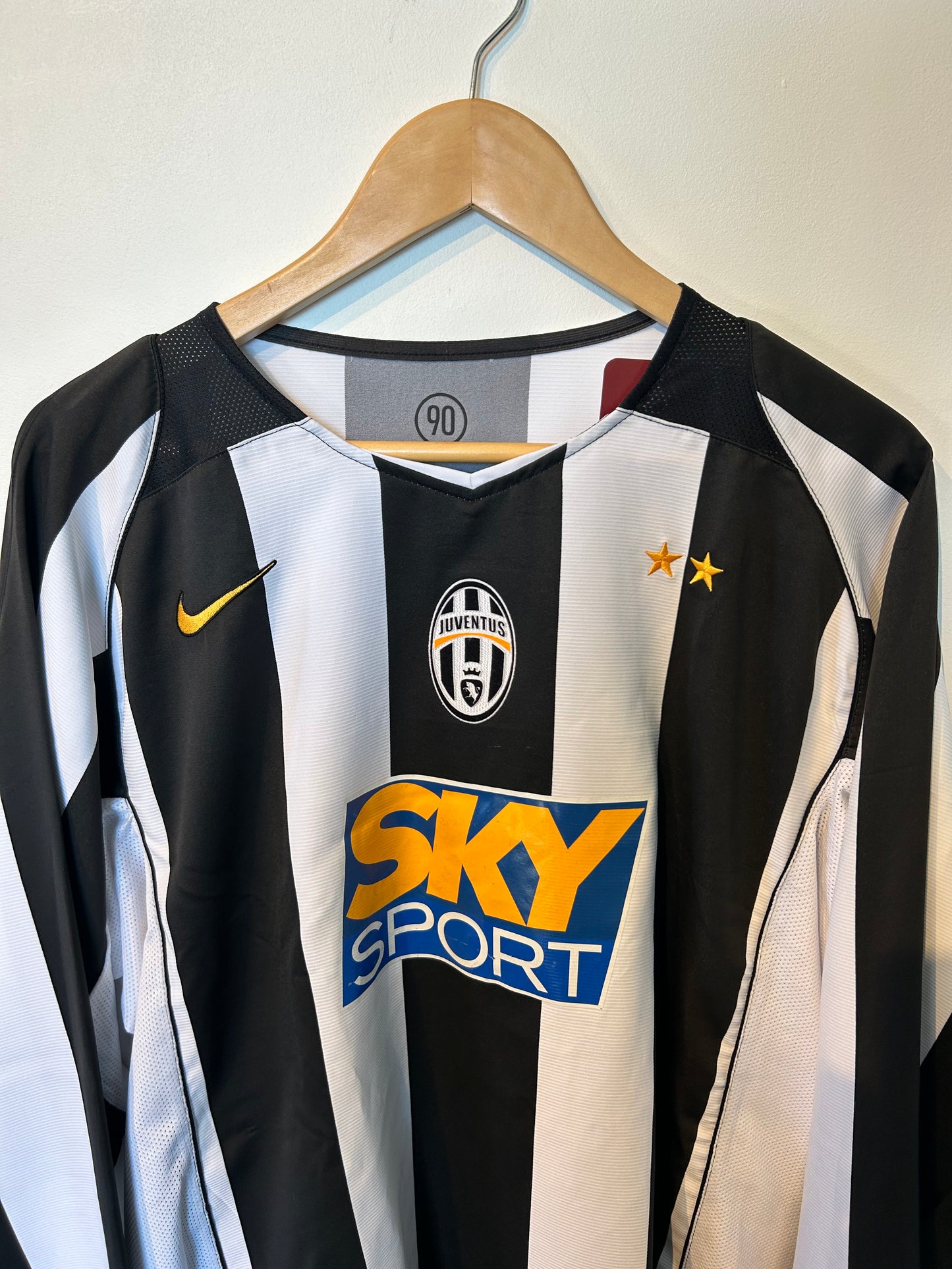 Juventus 2004-05 Home Shirt L/S - Del Piero #10 - XL