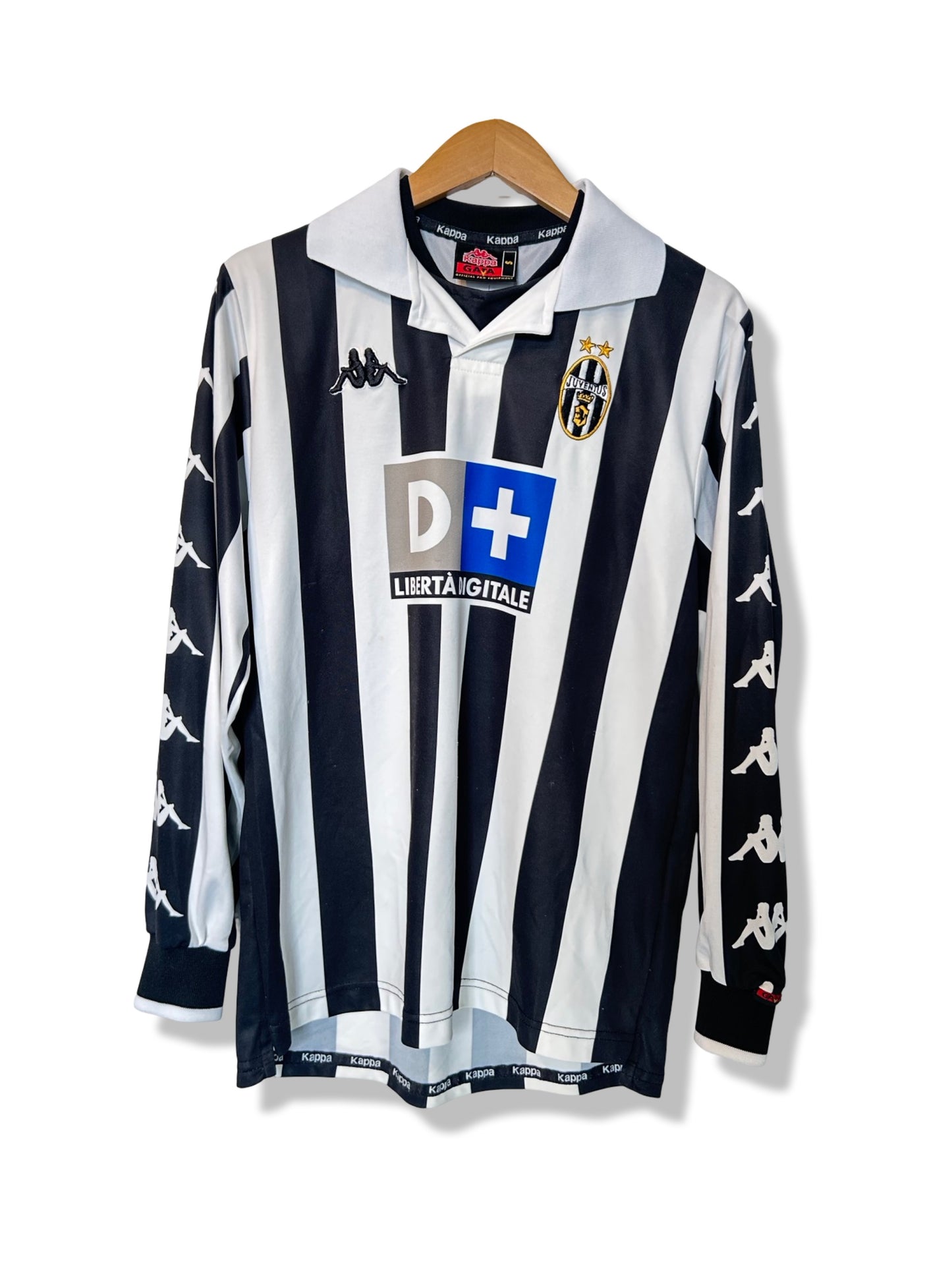Juventus 1999-00 Home Shirt L/S - Zidane #21 - S